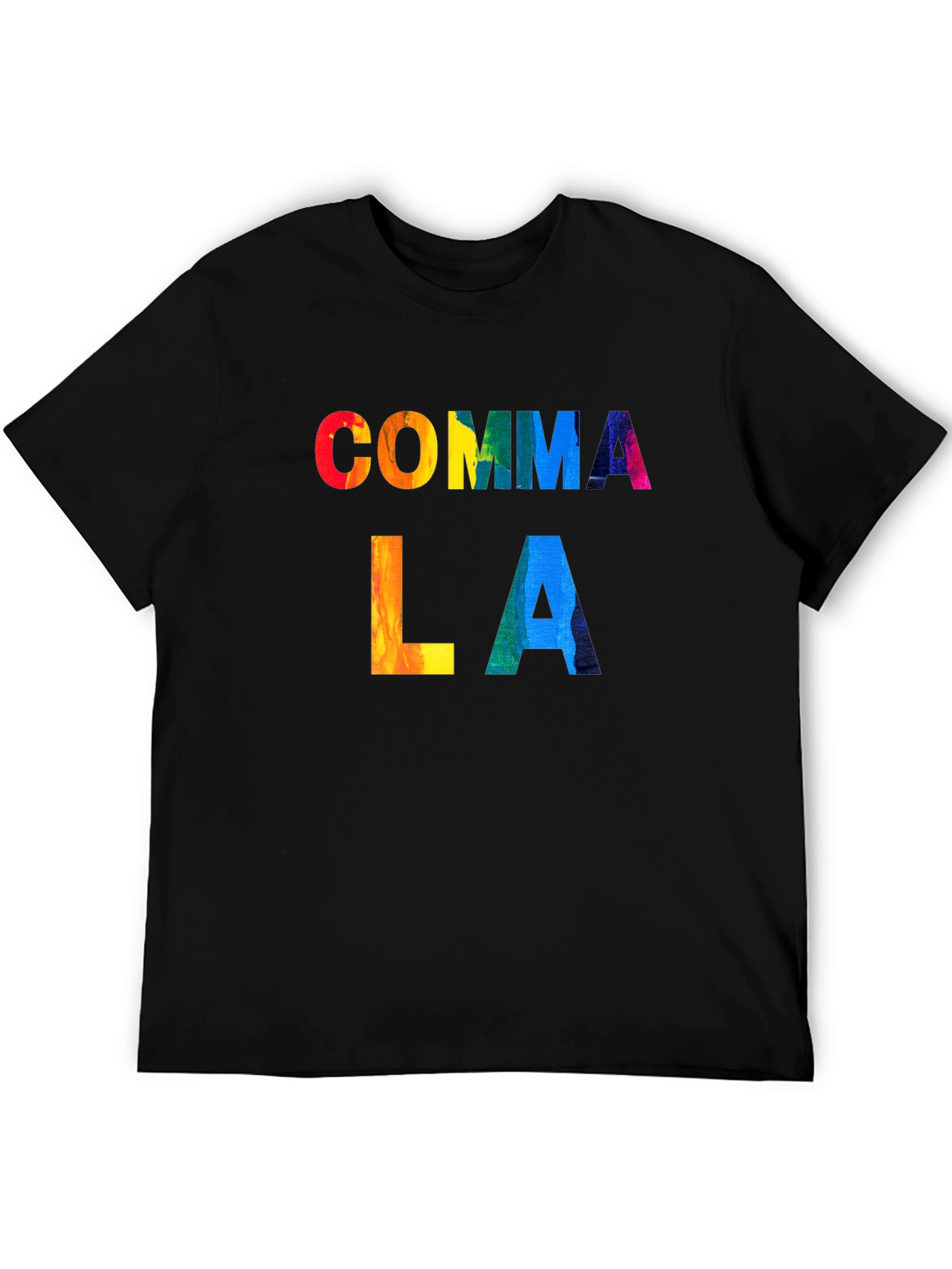 Black Comma LA Rainbow T-Shirt view 5