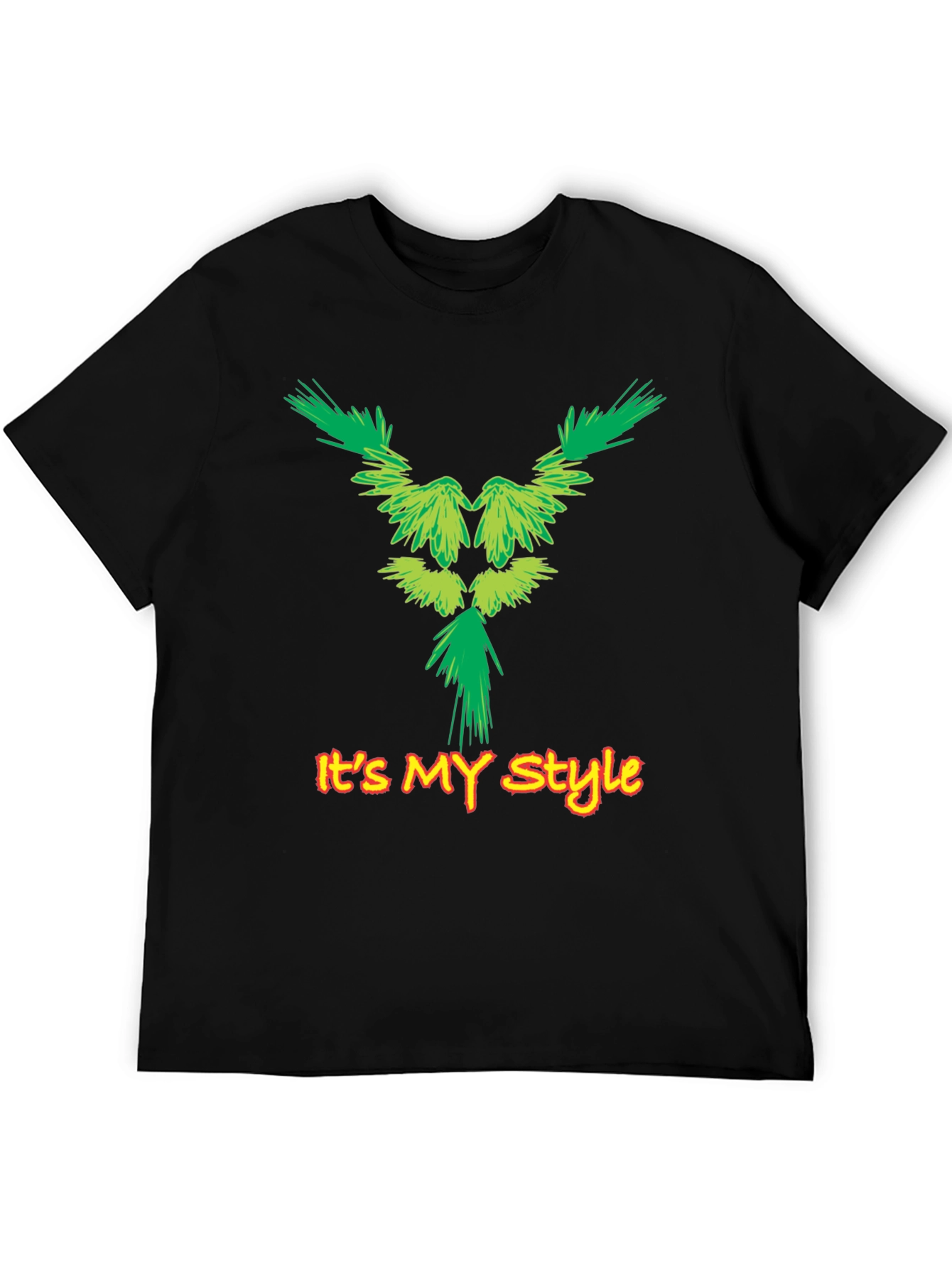 Black It's My Style Graphic T-Shirt view 5