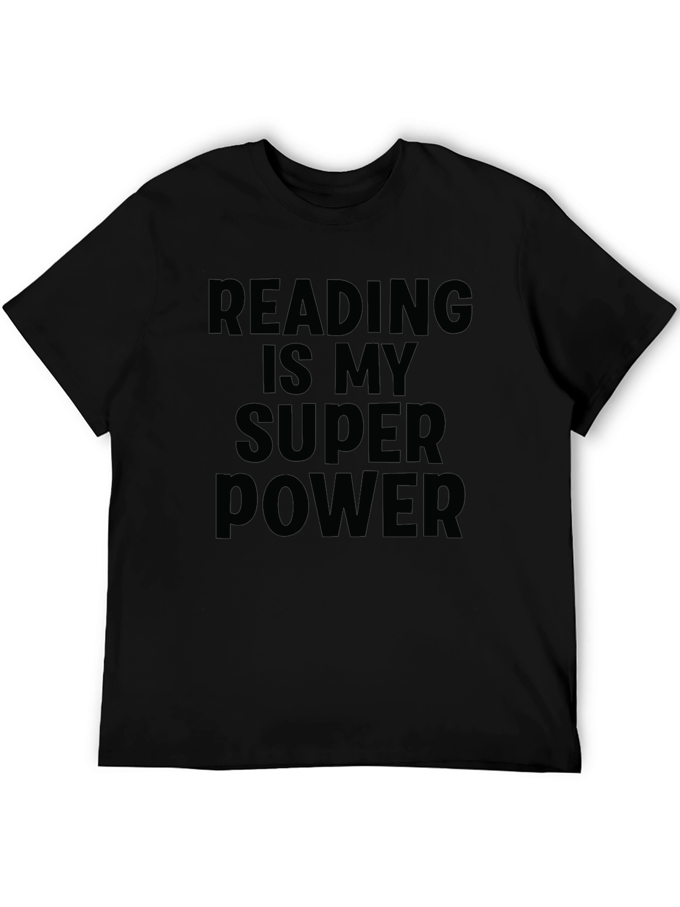 Black Reading is My Super Power - Graphic Tee view 5