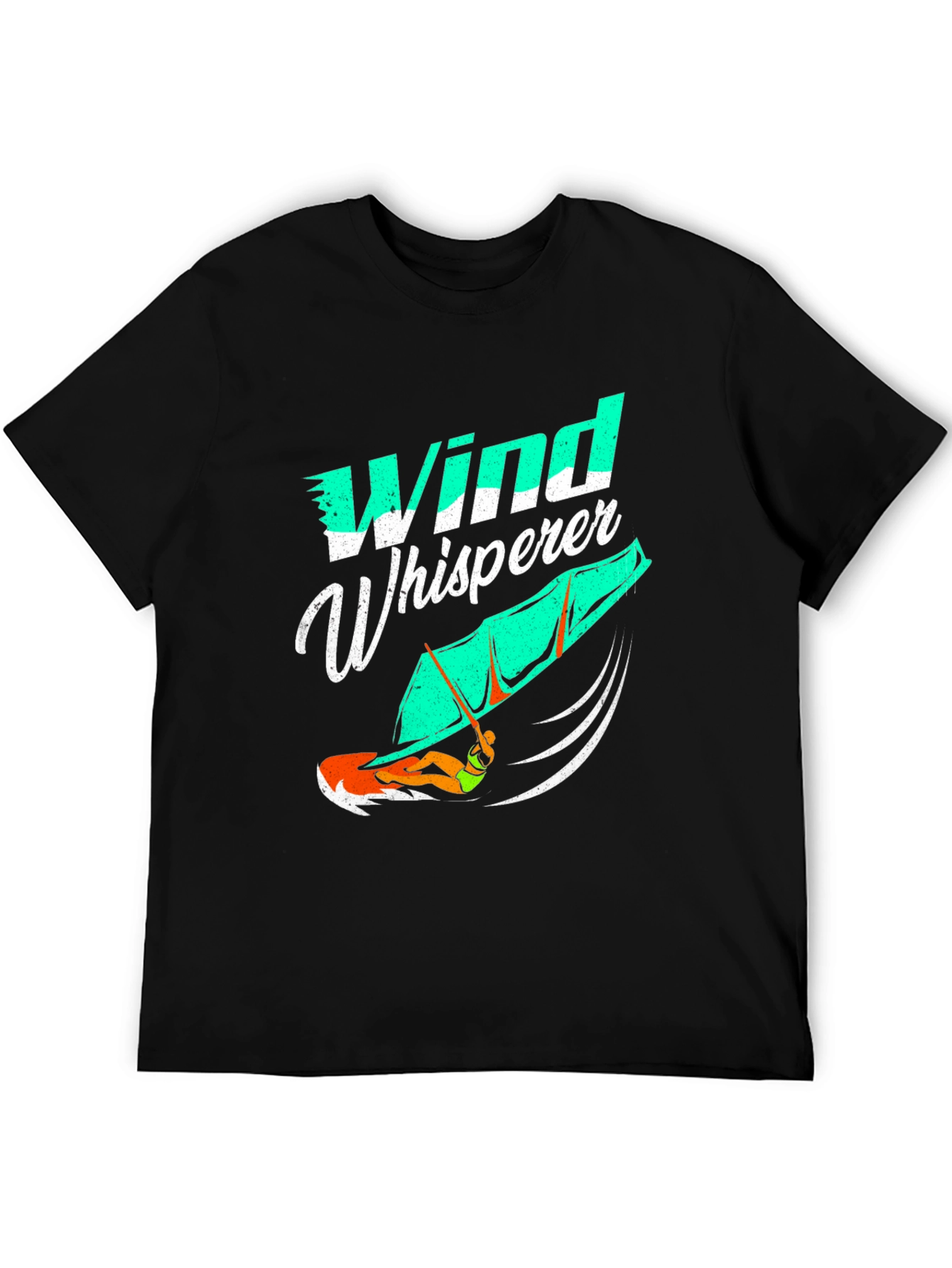 Black Wind Whisperer Graphic Tee view 5