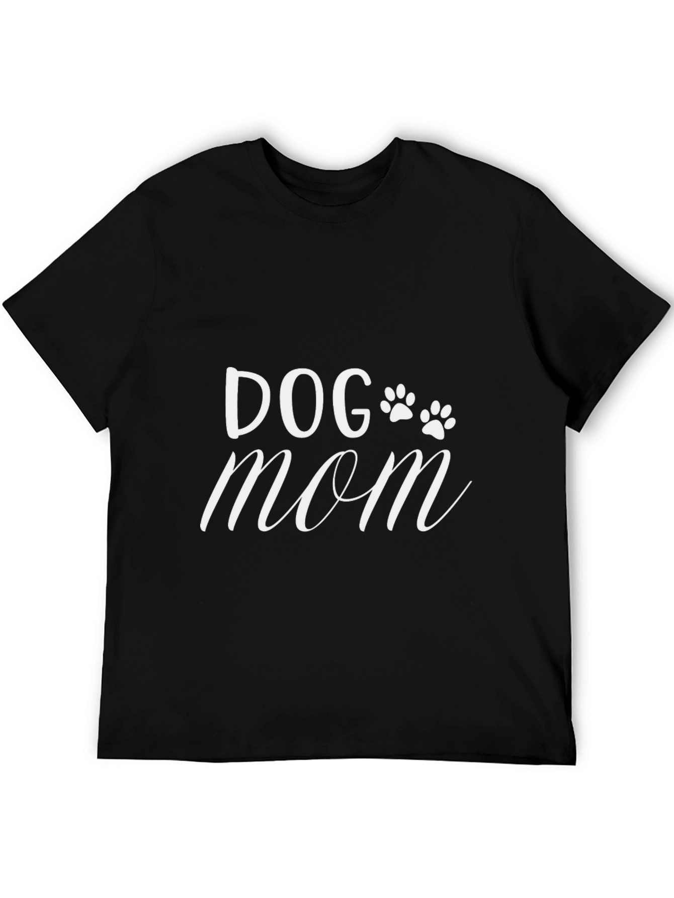 Black Dog Mom Graphic T-Shirt - Cute Pet Lover Tee view 5