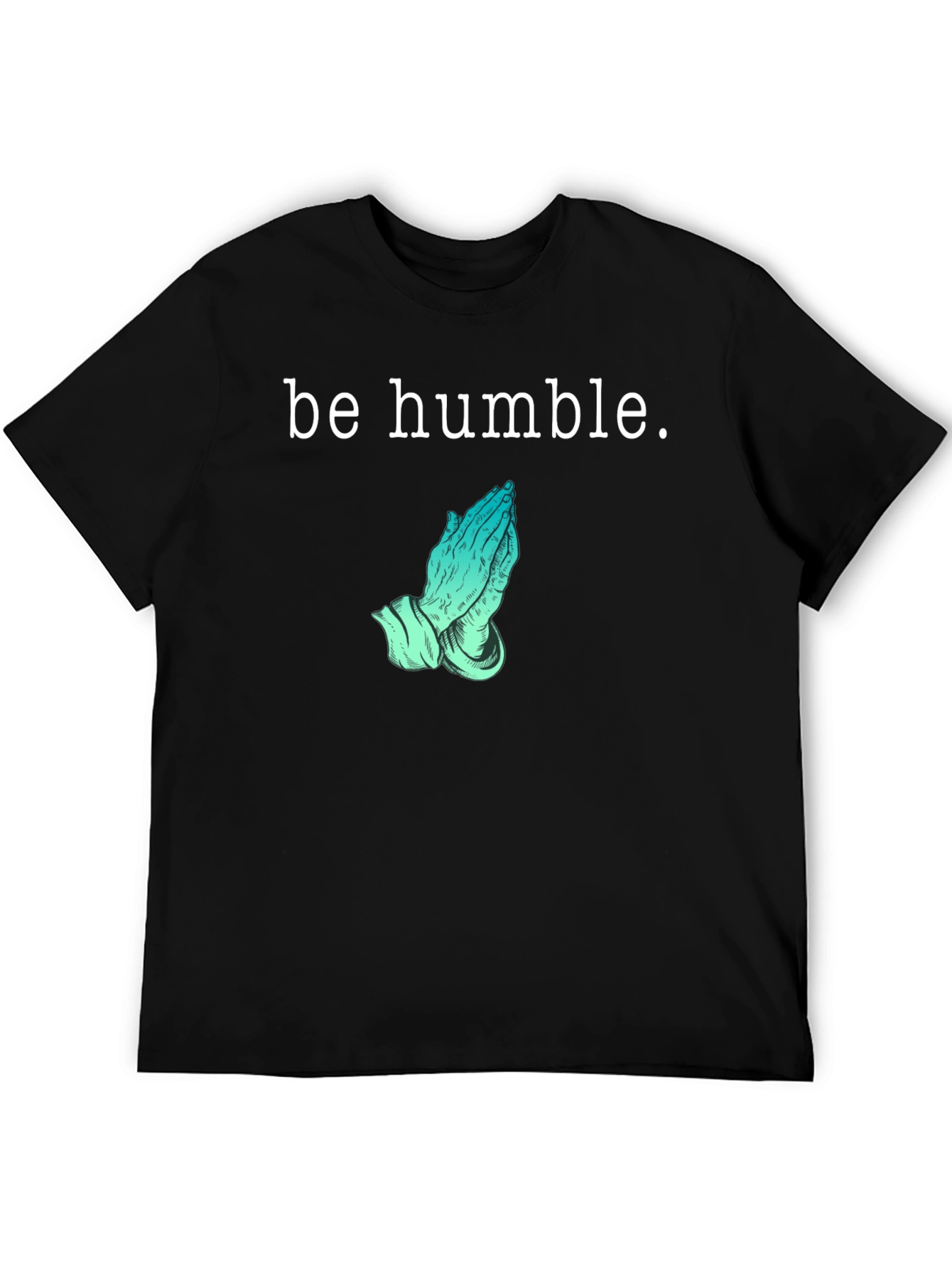Black Be Humble Graphic T-Shirt - Stylish & Comfortable view 5