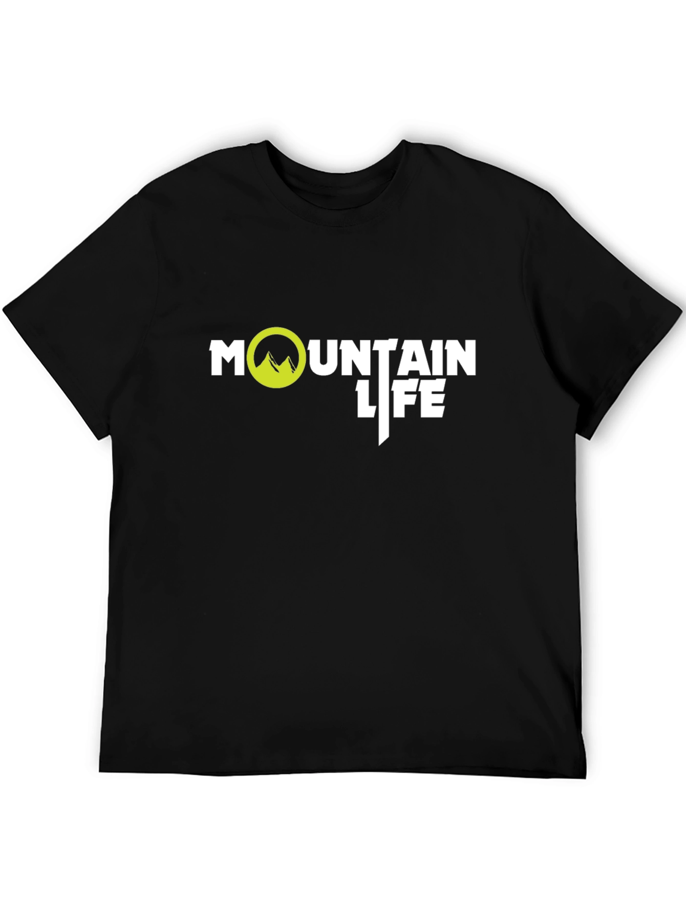 Black Mountain Life Black T-Shirt: Adventure Ready! view 5