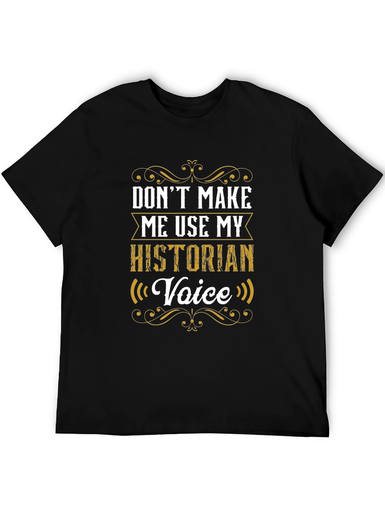 Black Historian Voice Graphic T-Shirt view 5