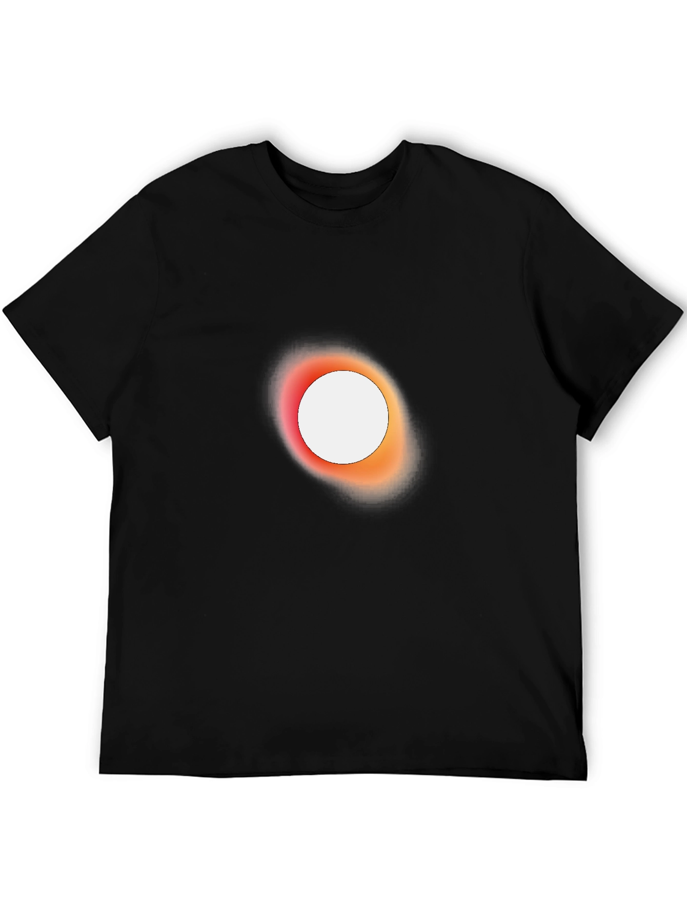 Black Black Hole T-Shirt - Unique Space Design view 5