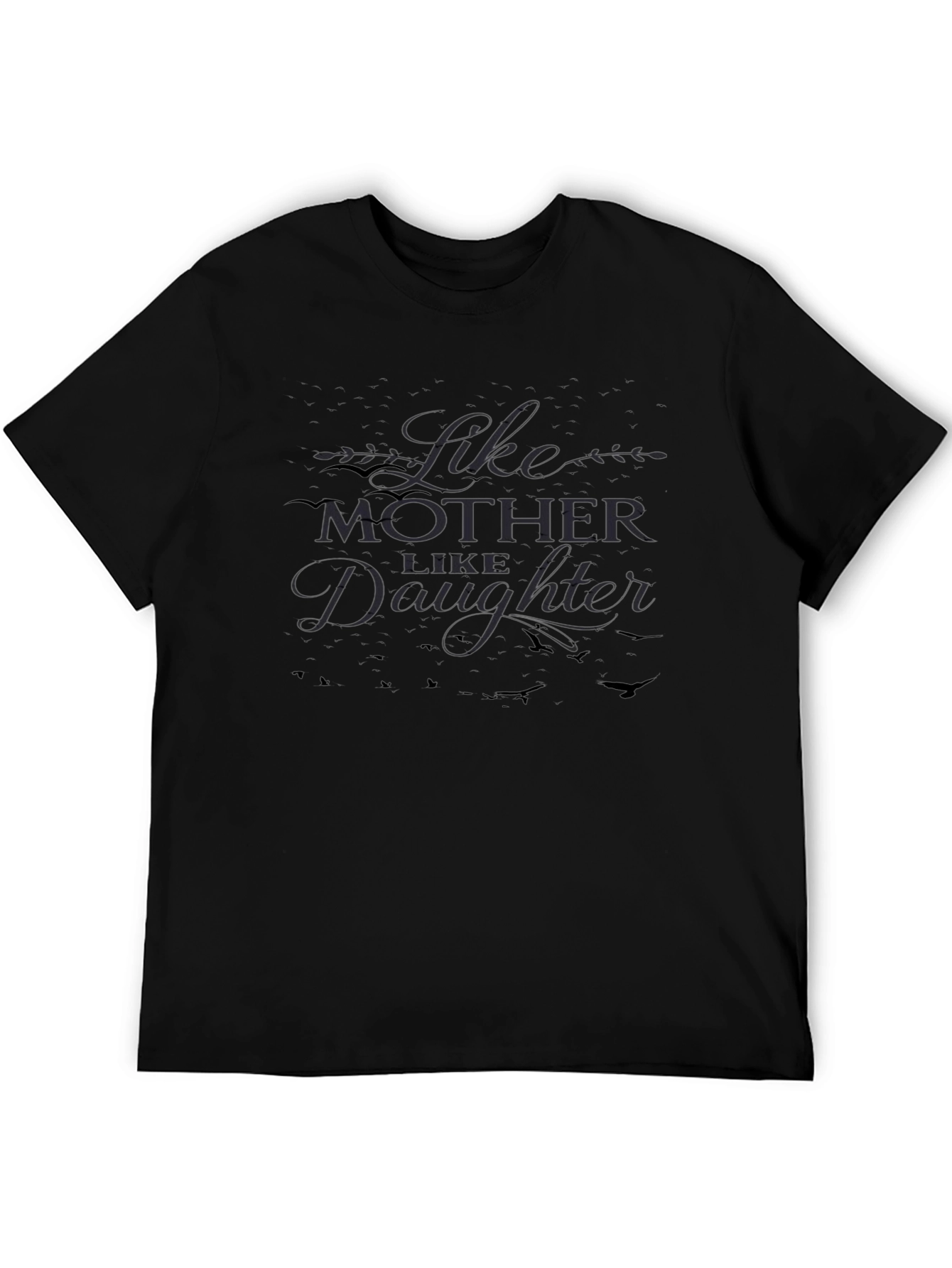 Black Like Mother Like Daughter Black T-Shirt view 5