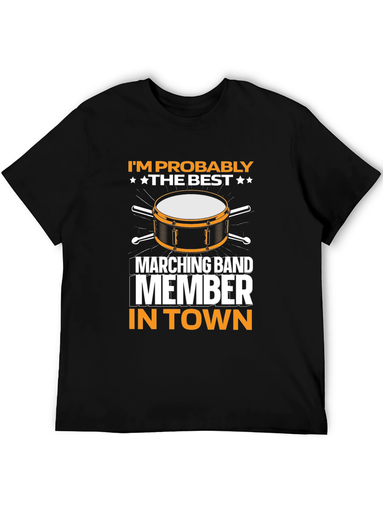 Black Best Marching Band Member T-Shirt view 5