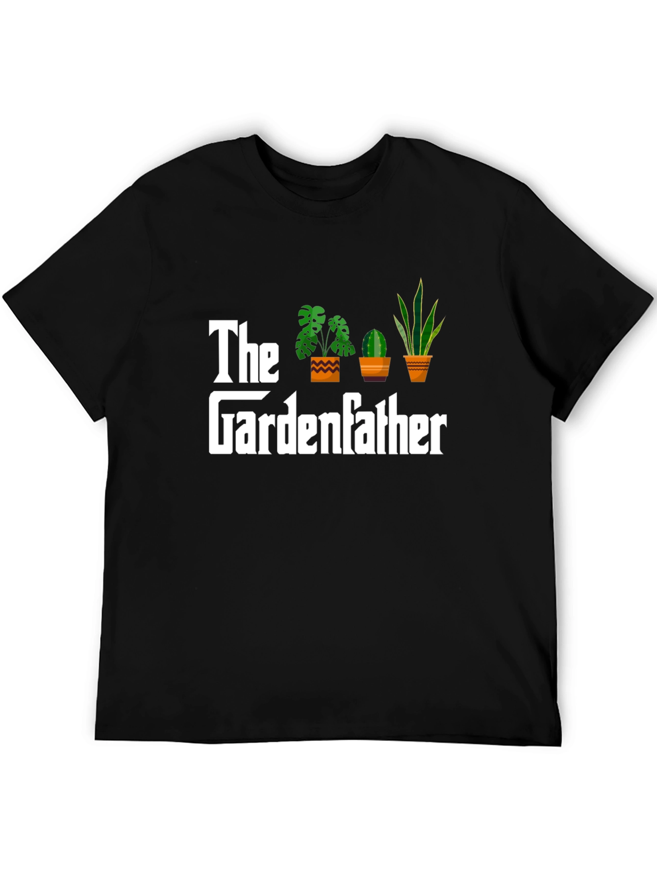 Black The Gardenfather T-Shirt - Plant Lover view 5