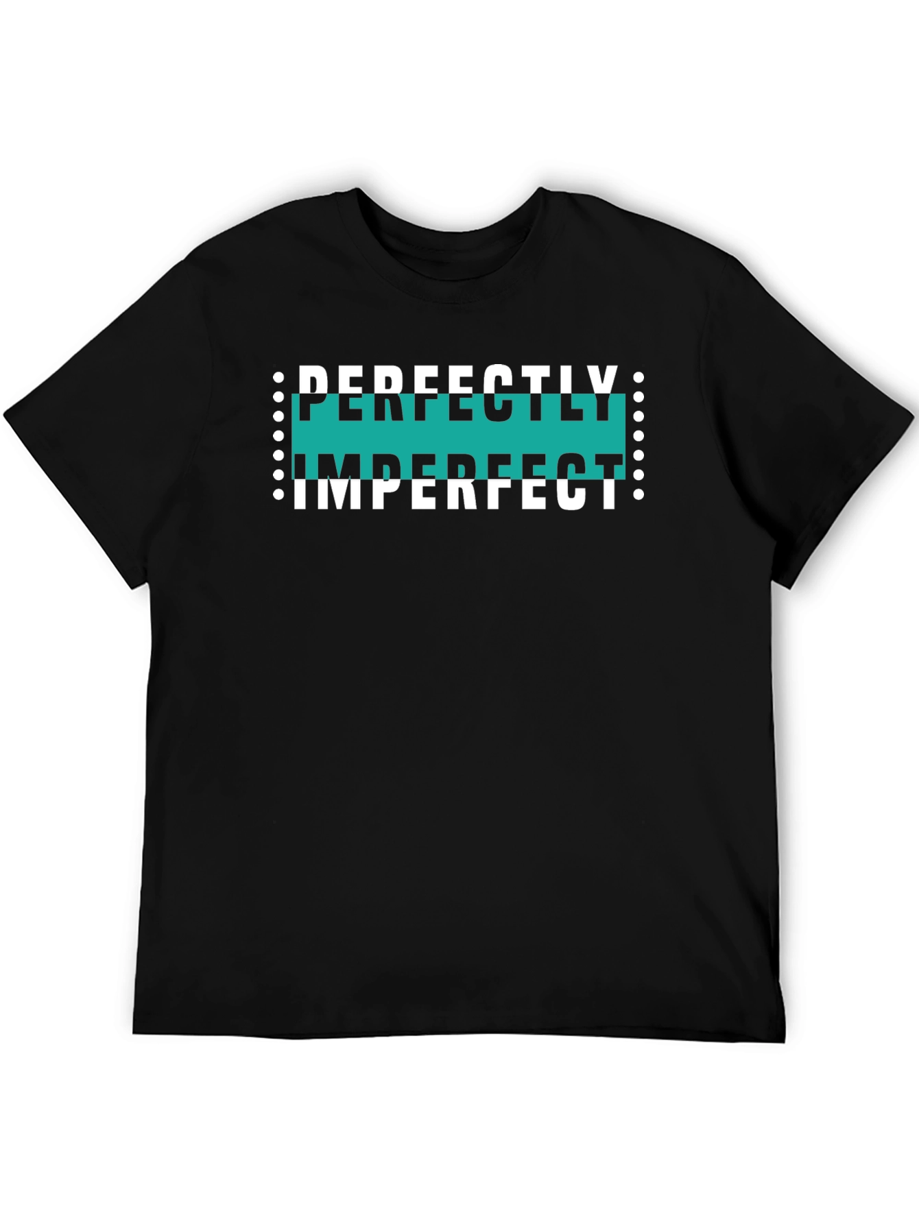 Black Perfectly Imperfect Graphic Tee view 5