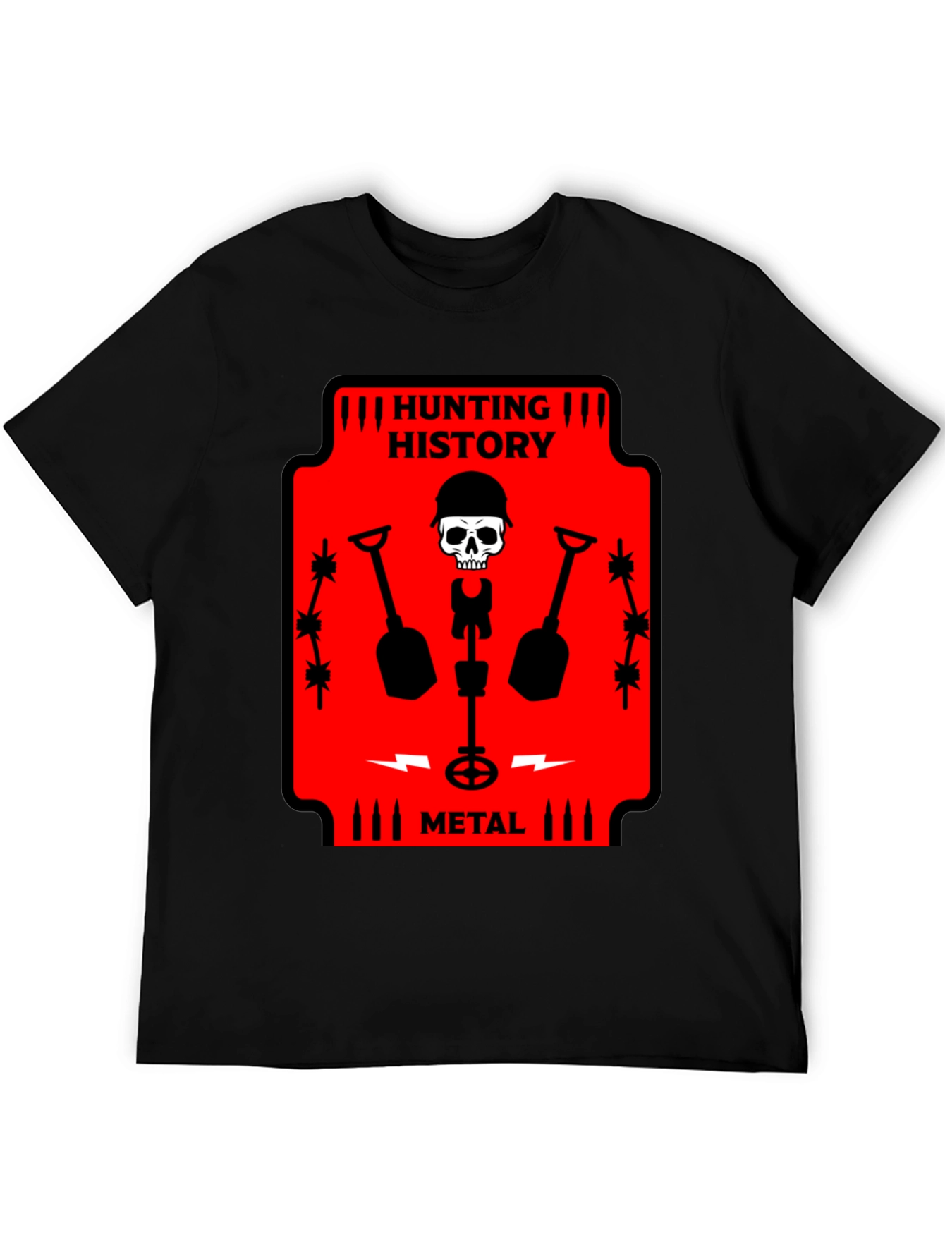 Hunting History Metal Detector T-Shirt - 5