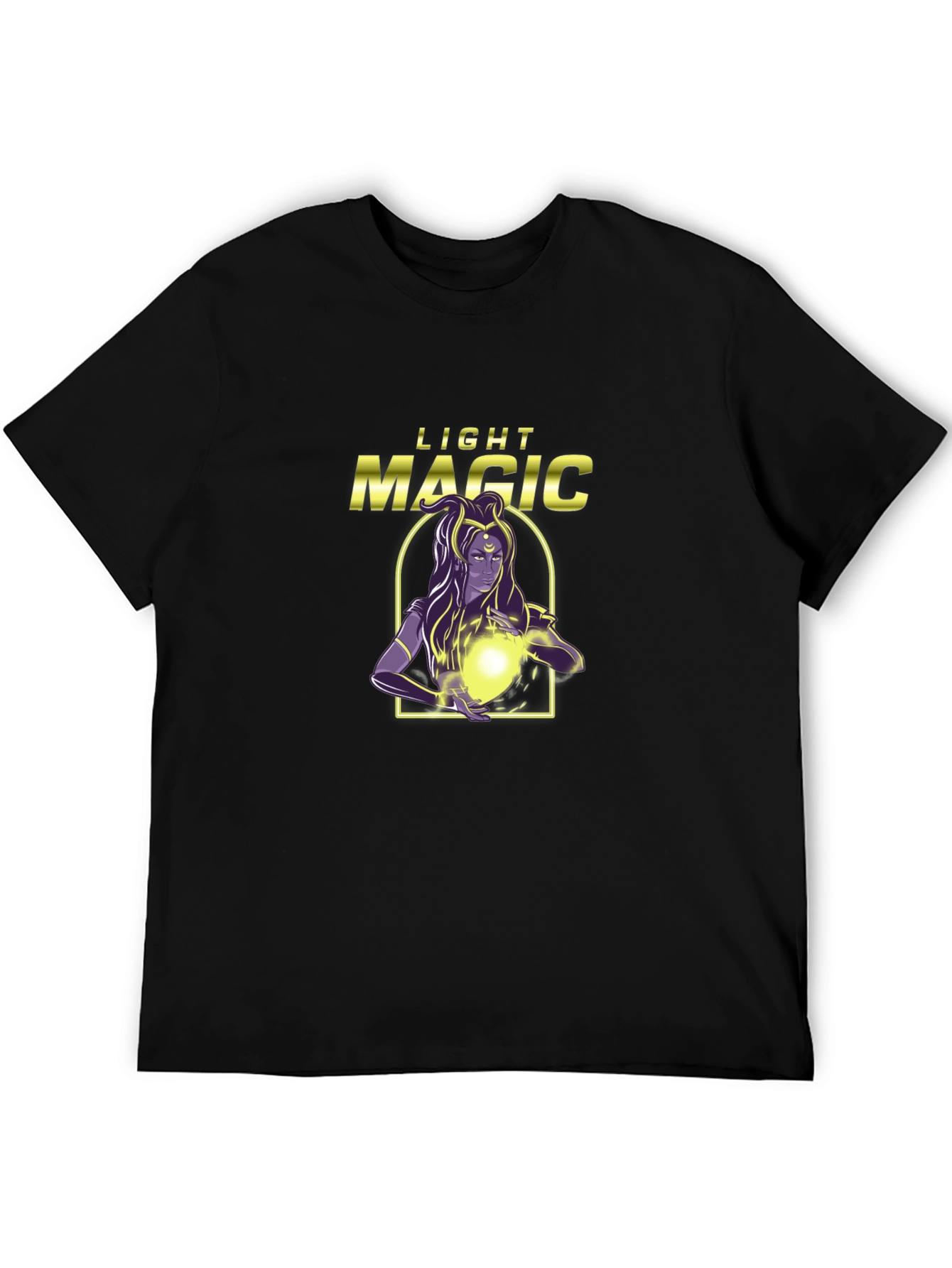 Black Light Magic Graphic T-Shirt view 5