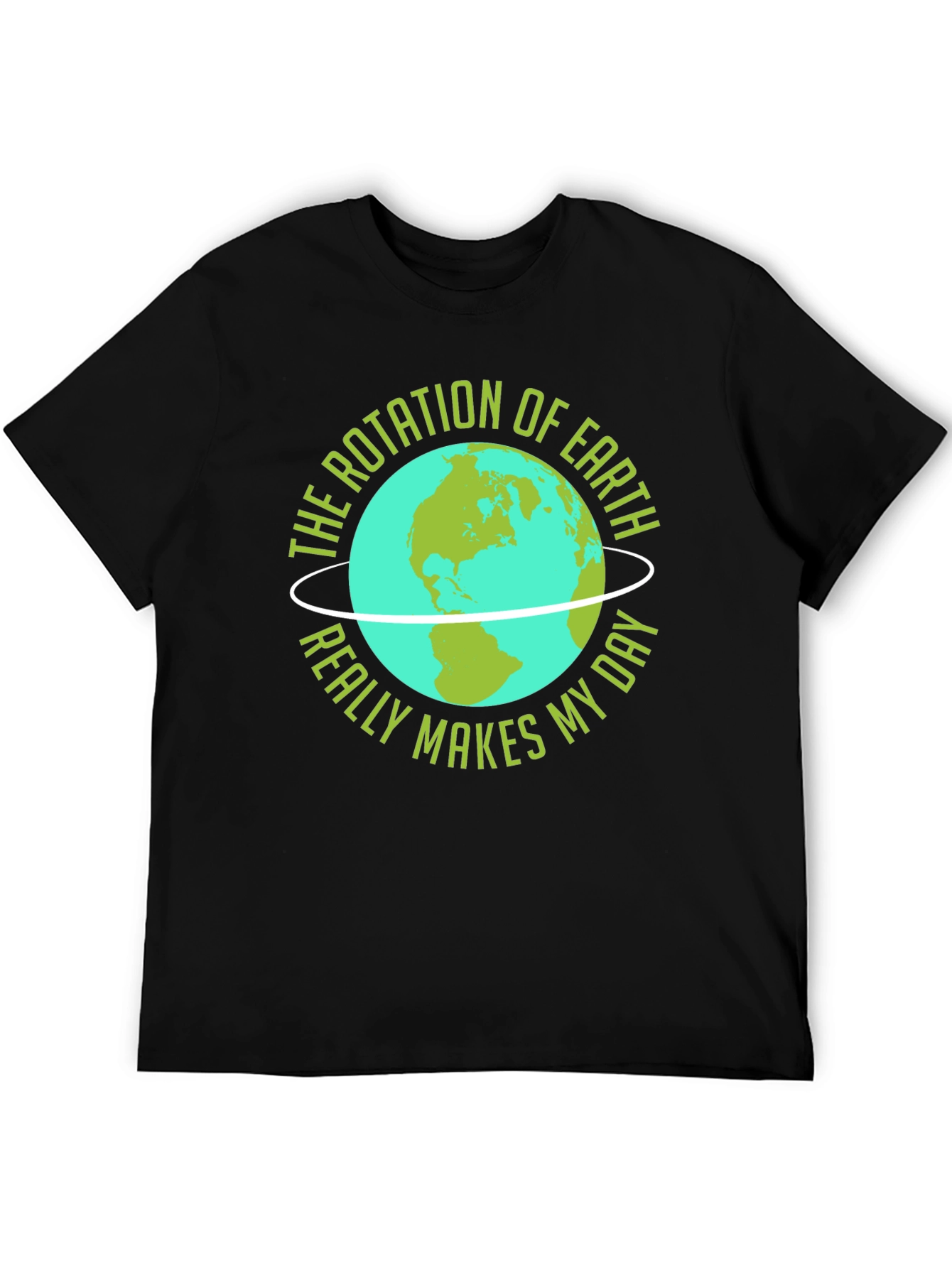 Black Earth Rotation T-Shirt - Makes My Day! view 5