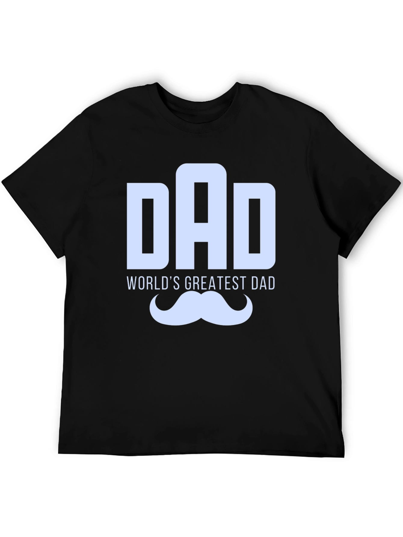 Black World's Greatest Dad T-Shirt Father's Day Gift view 5