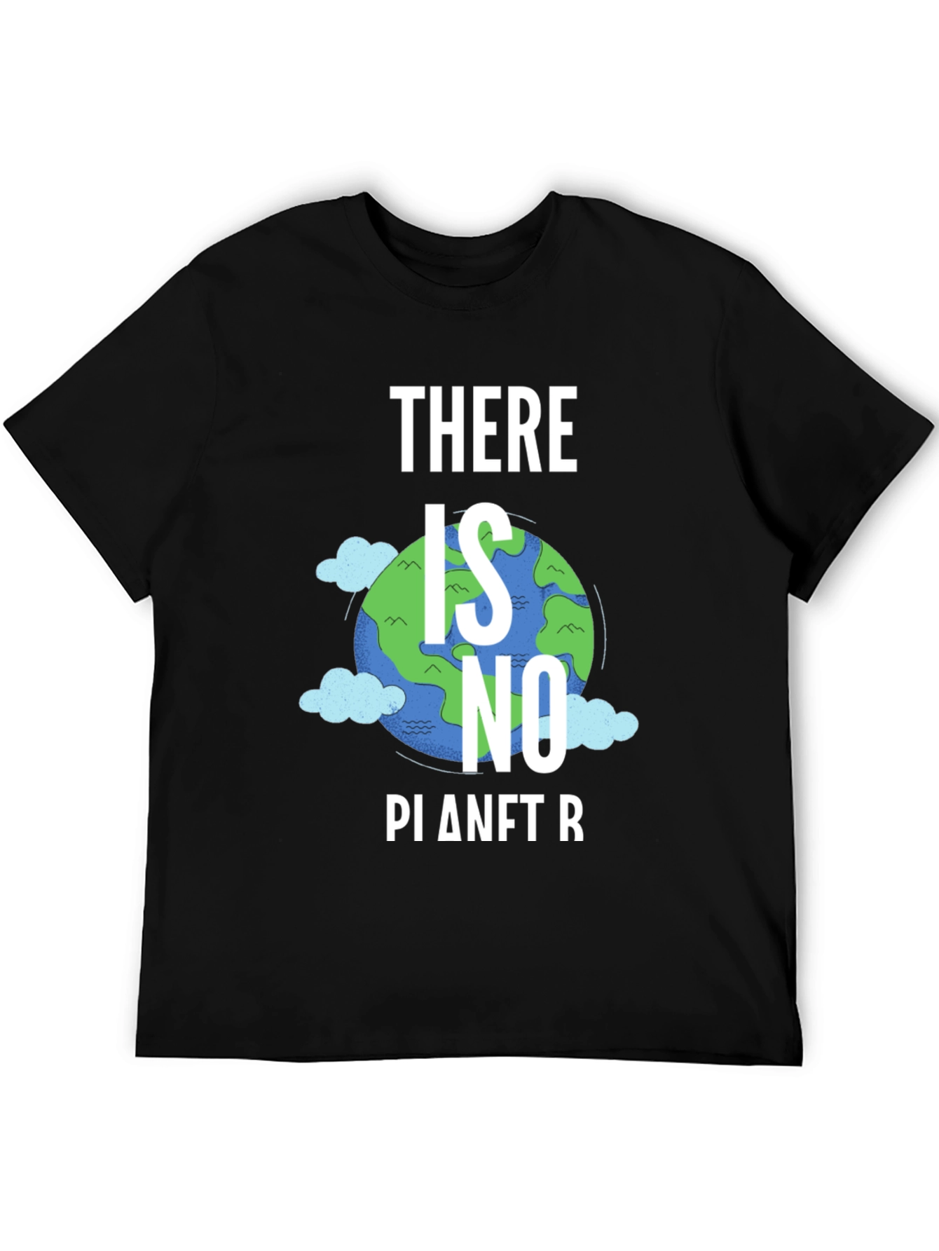 Black There Is No Planet B Graphic Tee view 5