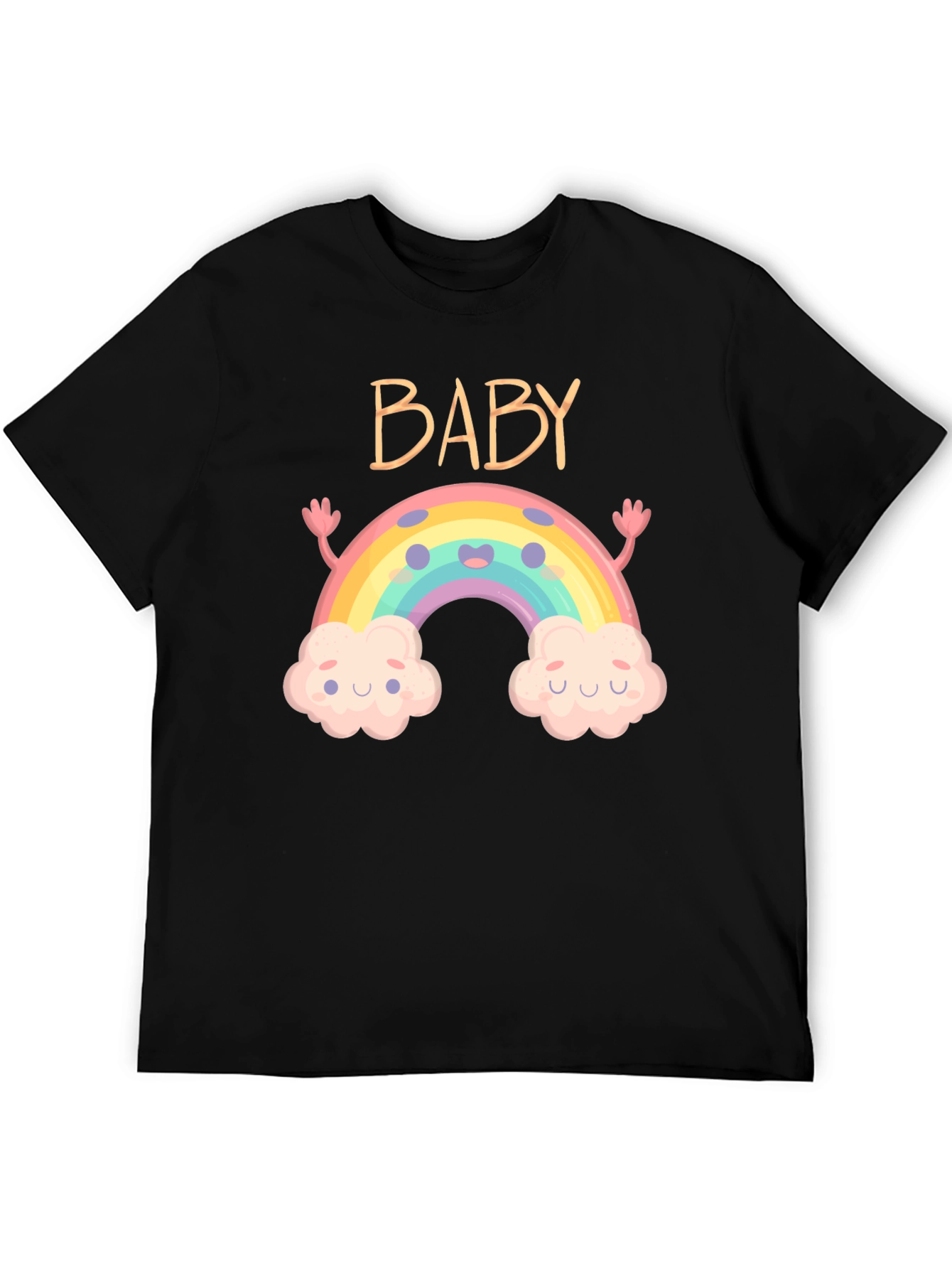 Baby Rainbow Graphic Tee - Cute & Comfy - 5