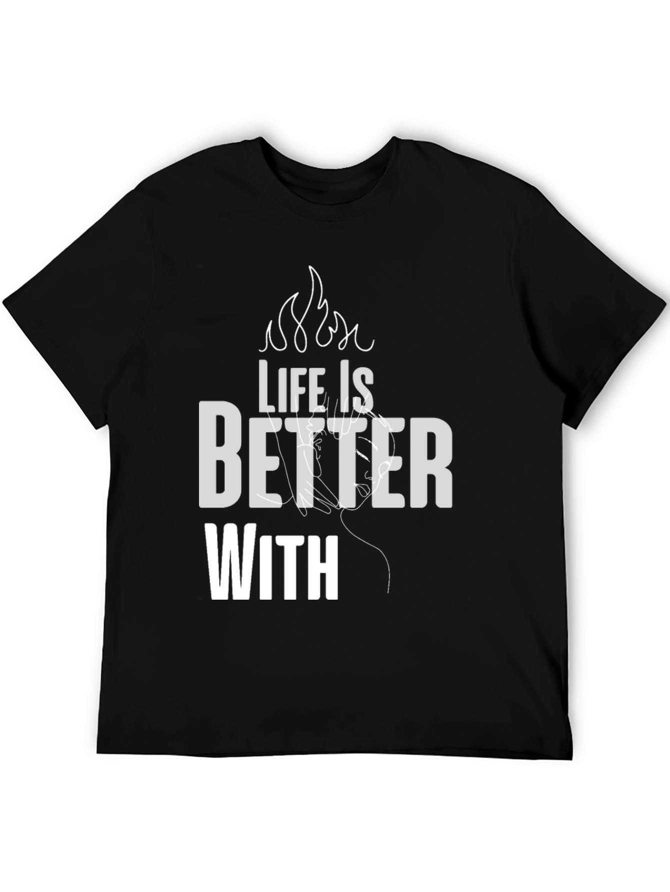 Black Life is Better With T-Shirt view 5