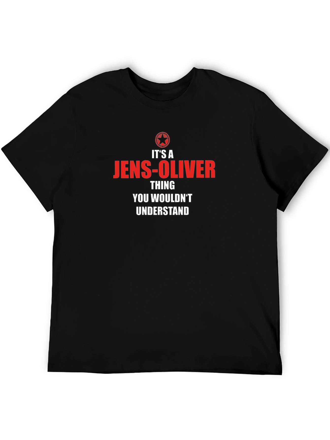 Black Jens-Oliver Thing T-Shirt - You Wouldn't Understand view 5