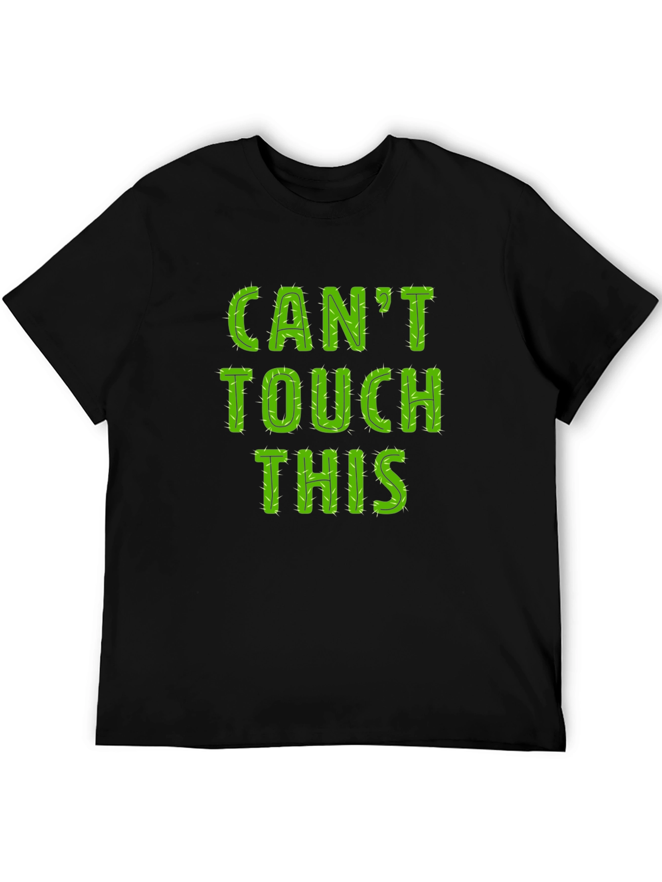 Black Can't Touch This Cactus Tee view 5