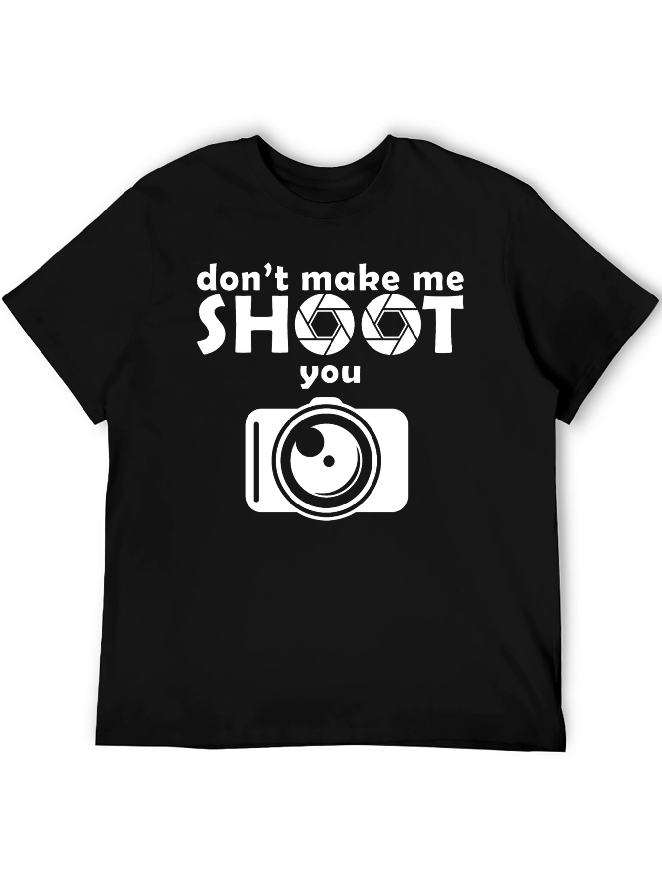 Black Don't Make Me Shoot You T-Shirt view 5