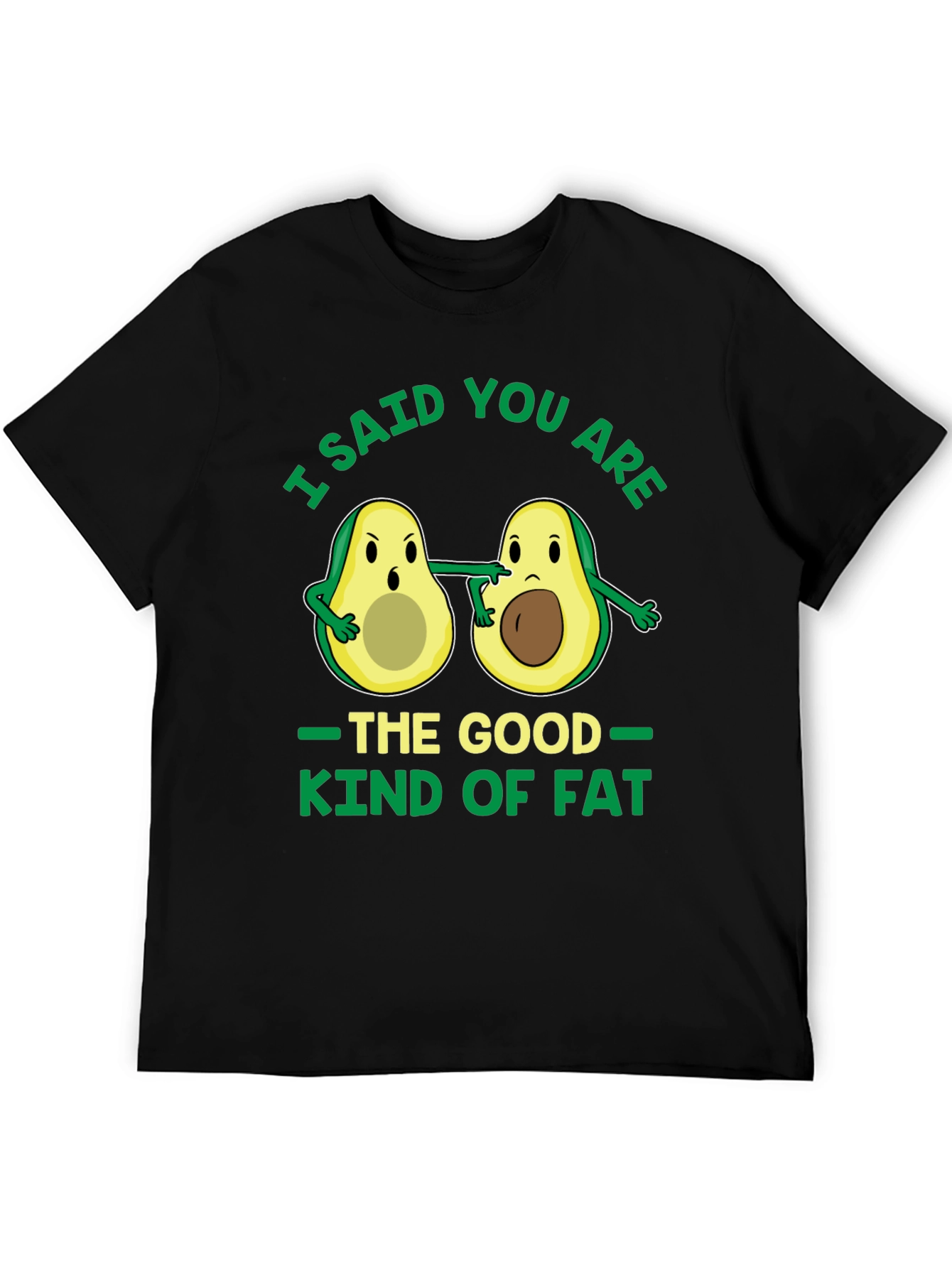 Black Avocado Good Fat Graphic T-Shirt view 5