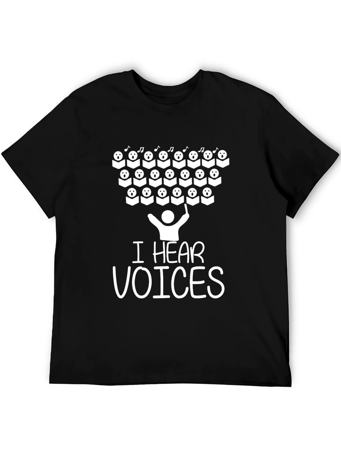 I Hear Voices Choir T-Shirt - 5