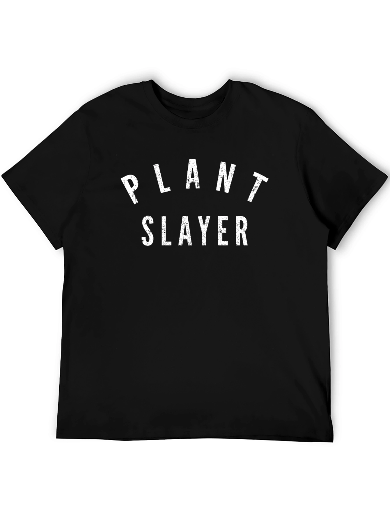 Black Plant Slayer Graphic T-Shirt - Black view 5