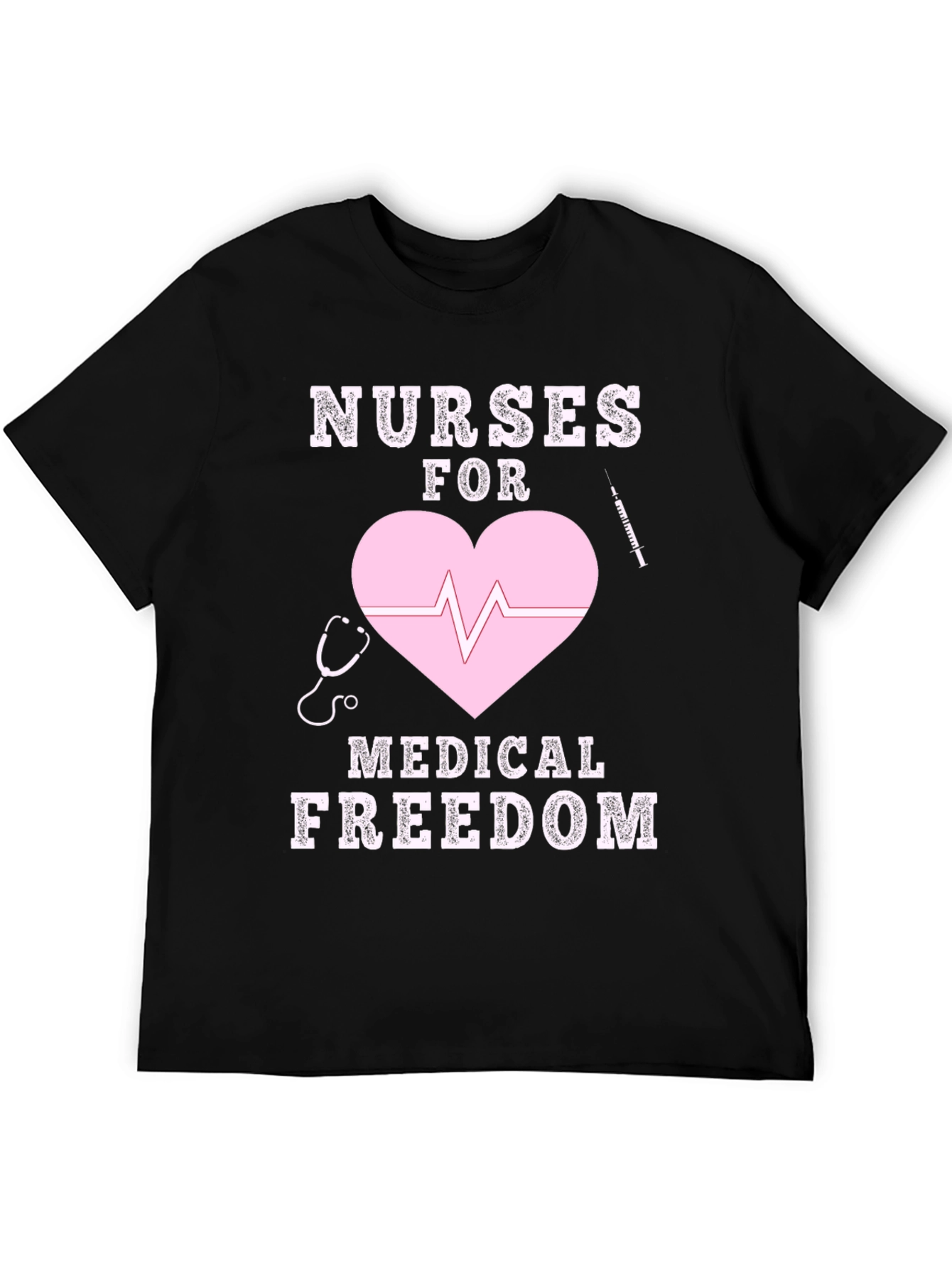 Black Nurses for Medical Freedom T-Shirt view 5