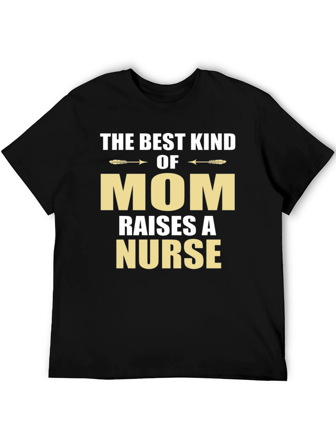Black Best Kind of Mom Raises a Nurse T-Shirt view 5