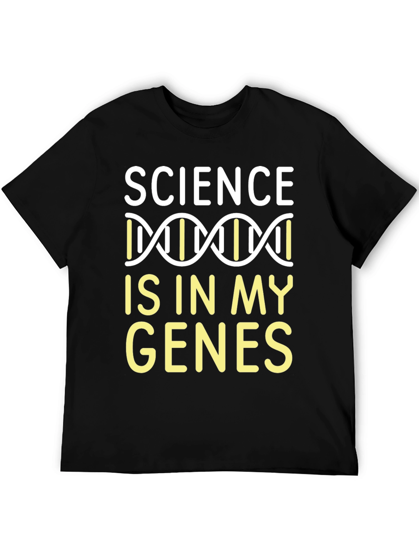 Black Science Is In My Genes T-Shirt view 5