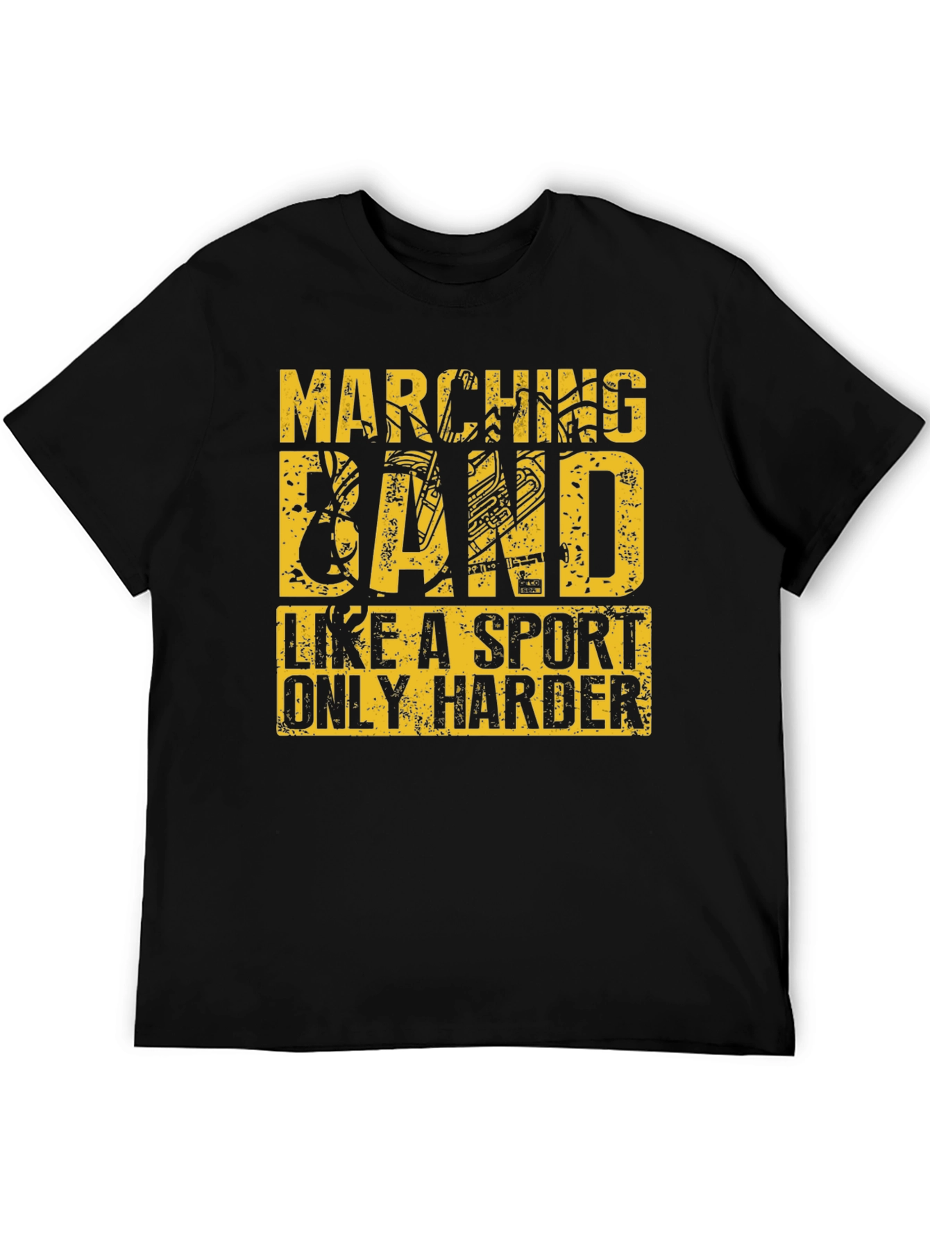 Black Marching Band is Like a Sport T-Shirt view 5