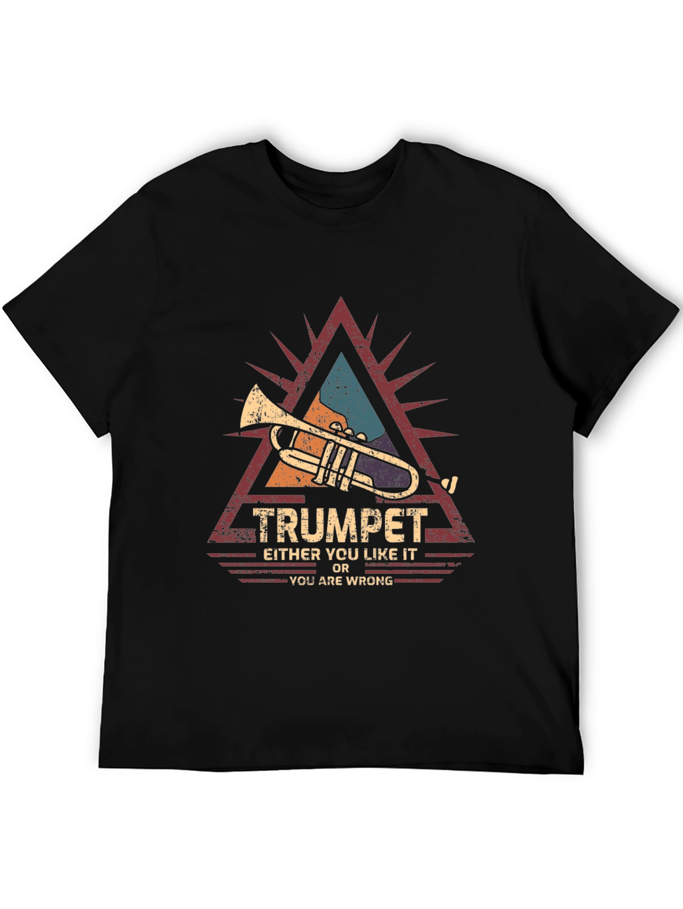 Black Trumpet T-Shirt - Either You Like It Or... view 5