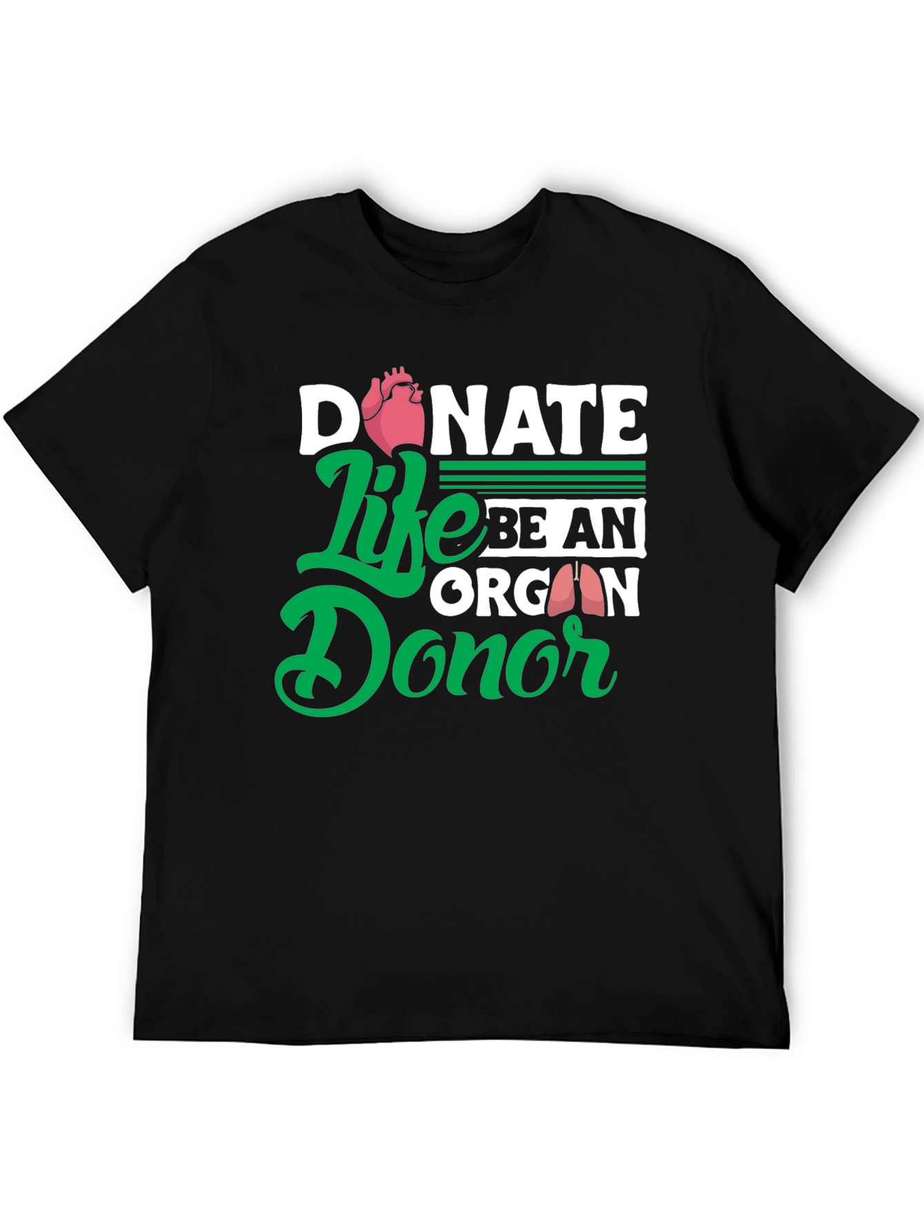 Donate Life Organ Donor Graphic T-Shirt - 5