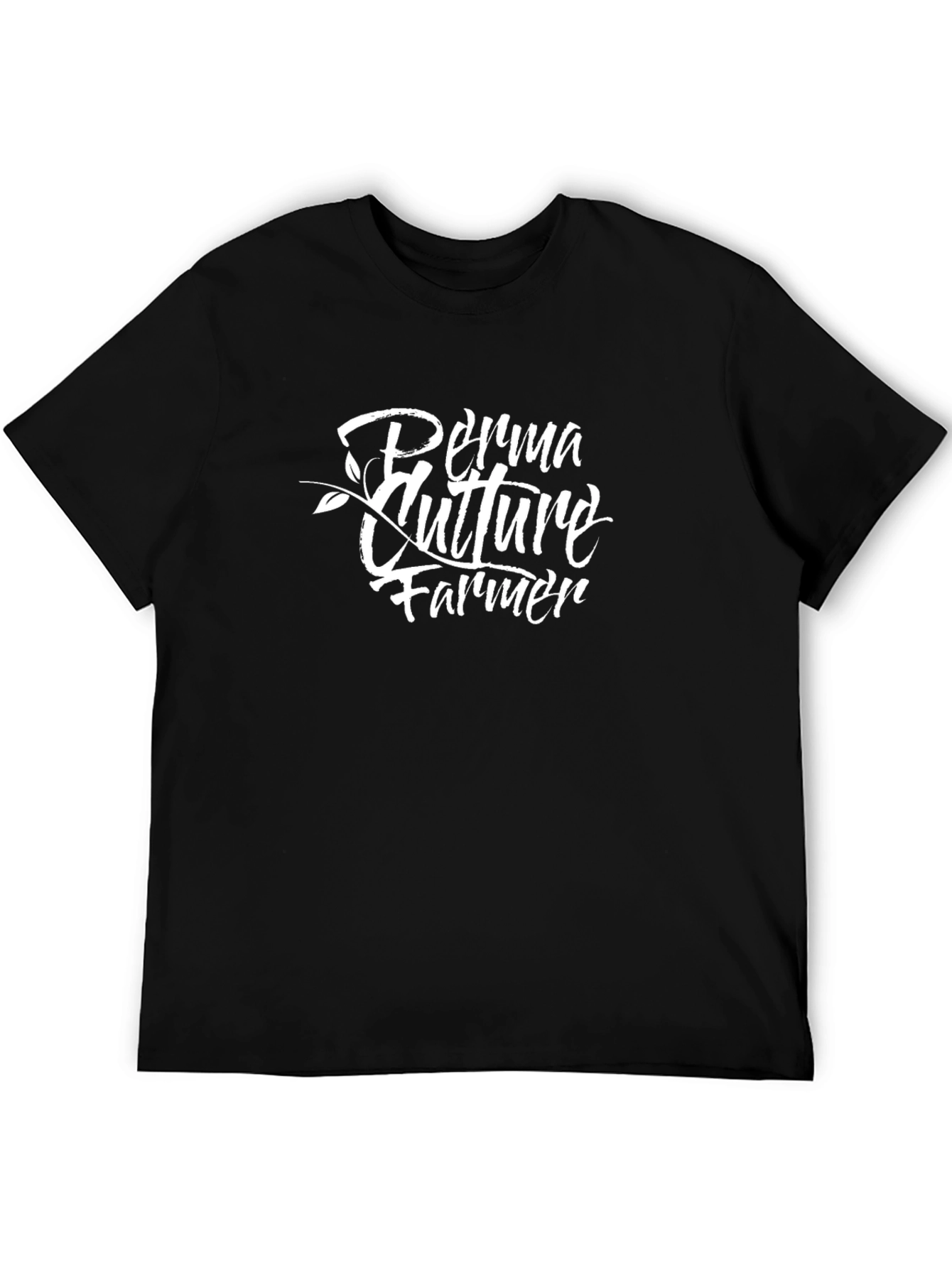 Permaculture Farmer Black T-Shirt - 5