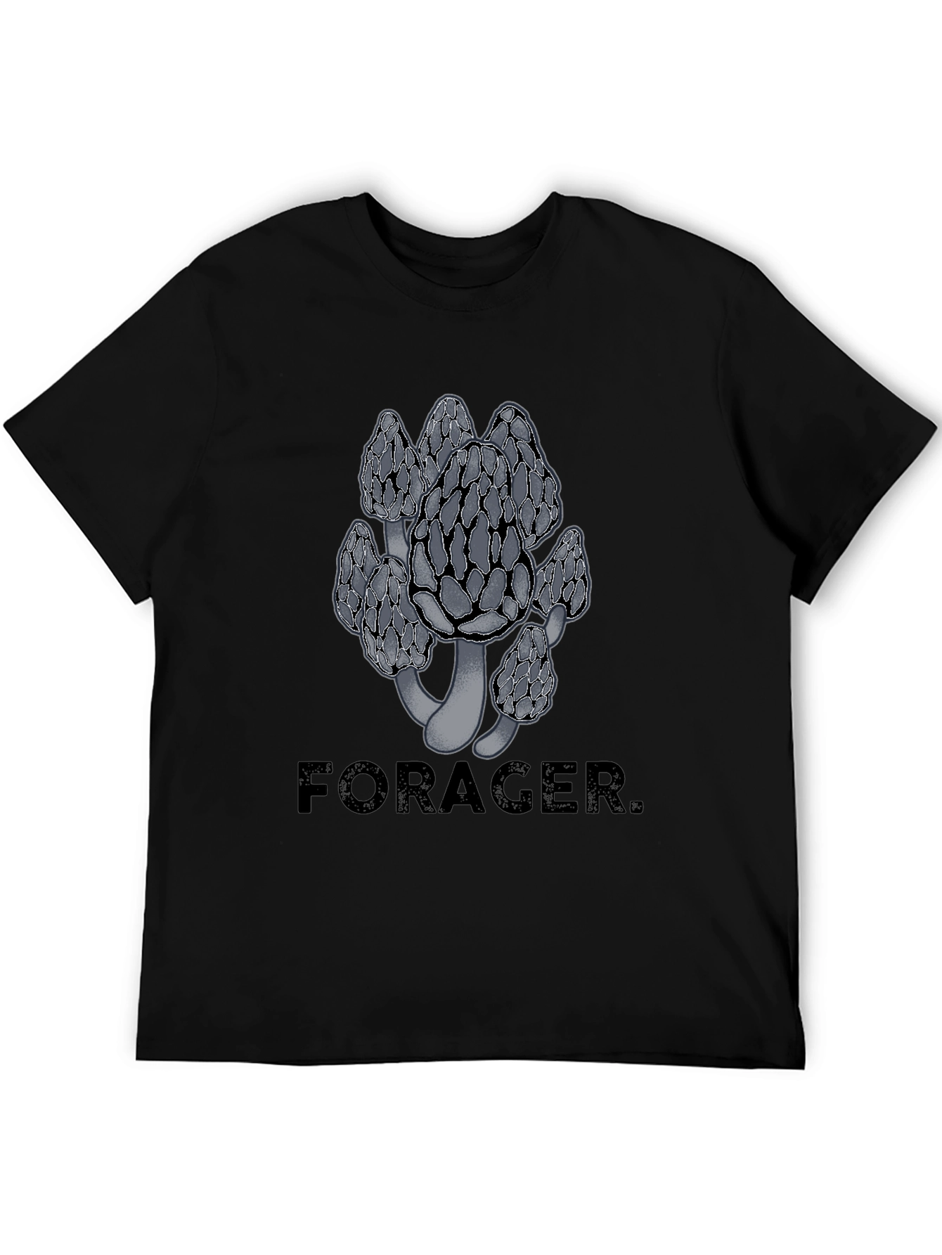 Black Forager Graphic Tee view 5