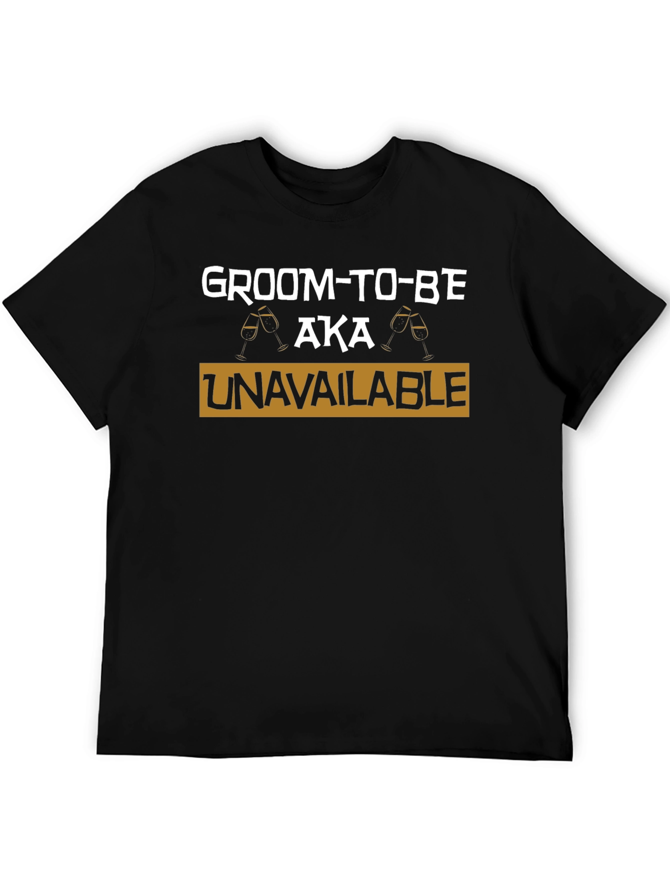 Black Groom-To-Be AKA Unavailable T-Shirt view 5