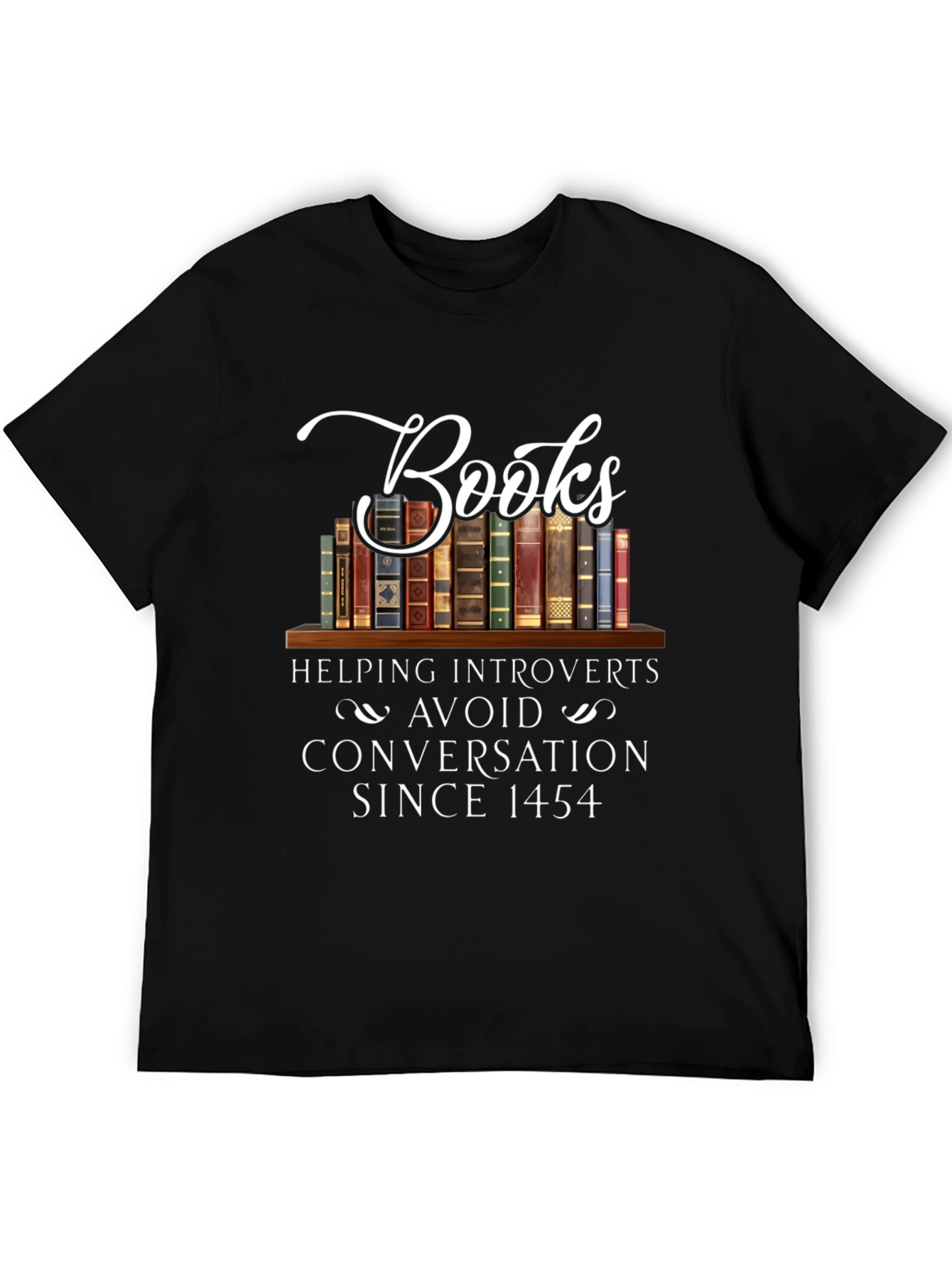 Introvert Book Lover T-Shirt - 5