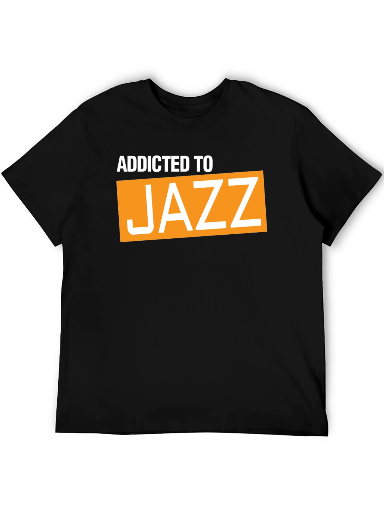 Black Addicted To Jazz Graphic T-Shirt view 5