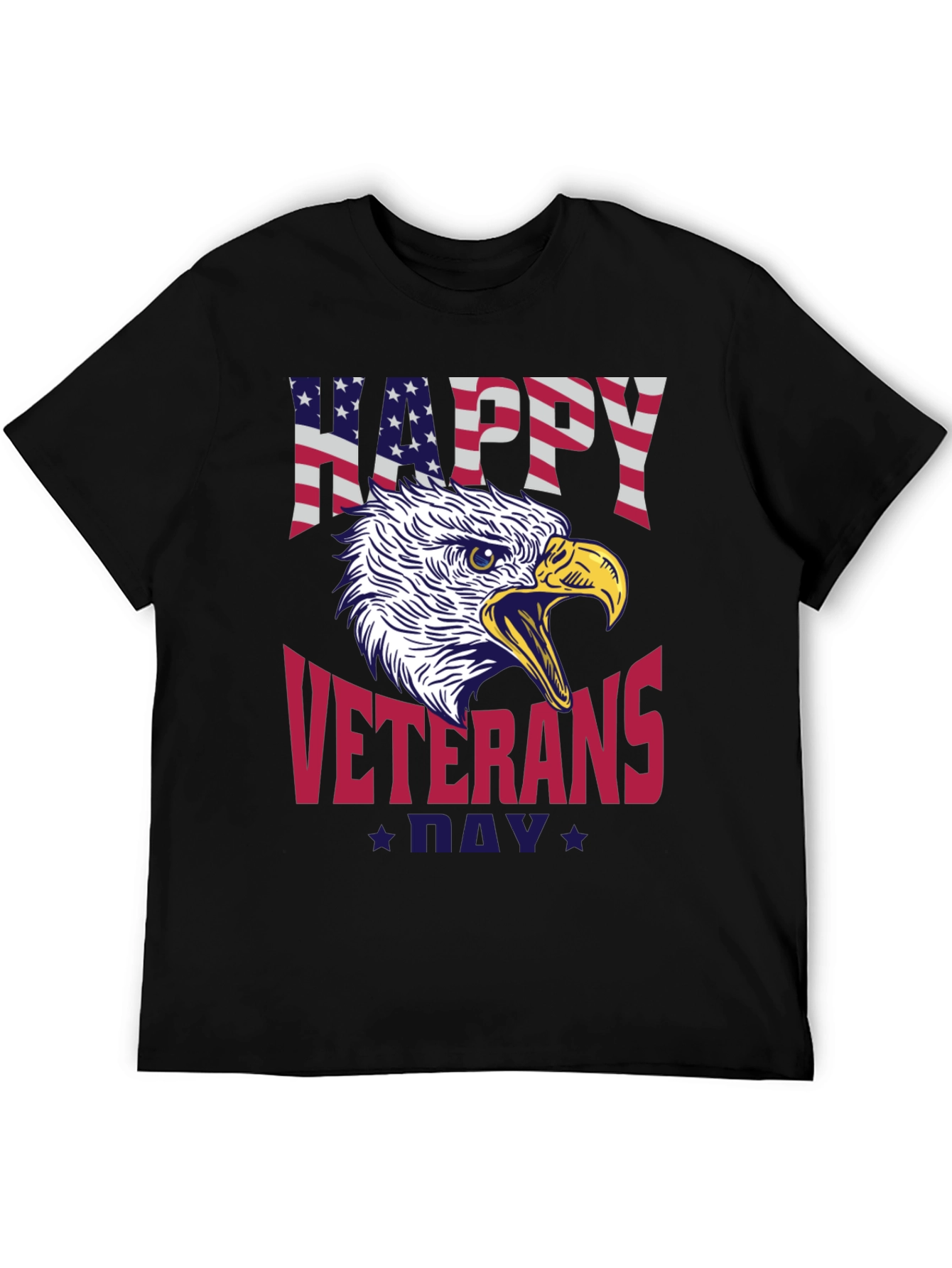 Happy Veterans Day Eagle Graphic Tee - 5