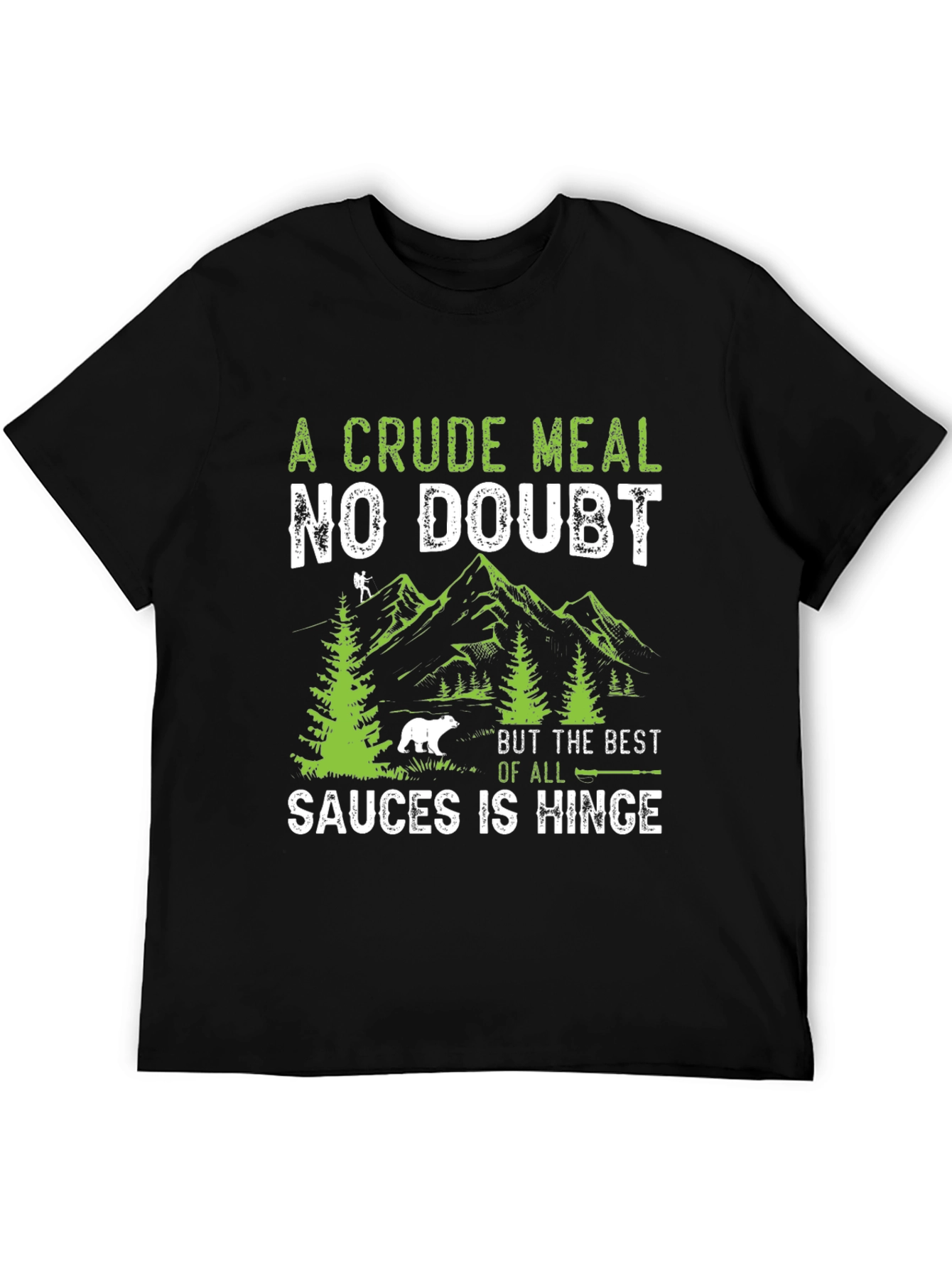 Black Crude Meal No Doubt T-Shirt view 5