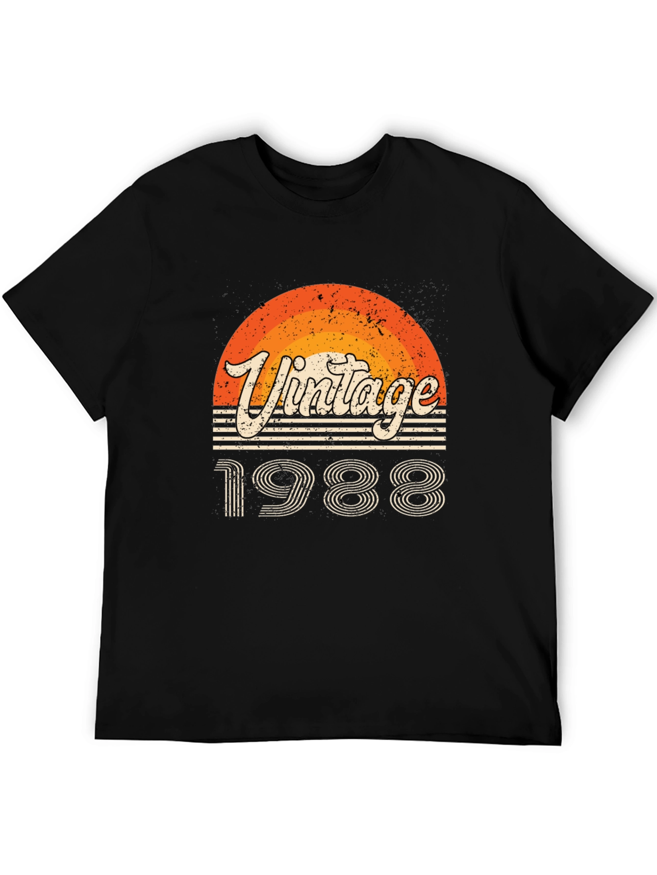 Black Vintage 1988 Graphic T-Shirt view 5