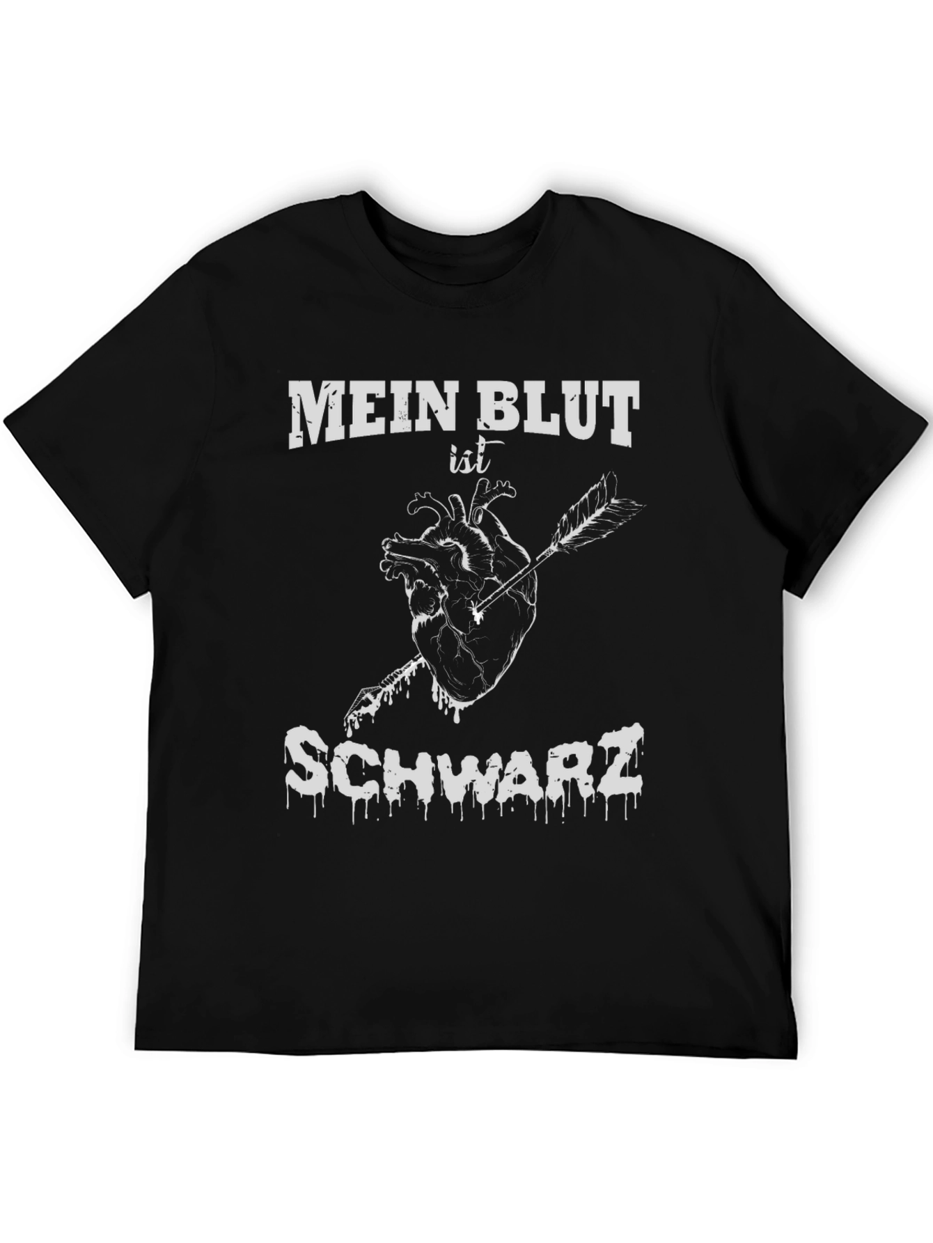 Black Mein Blut Ist Schwarz T-Shirt view 5