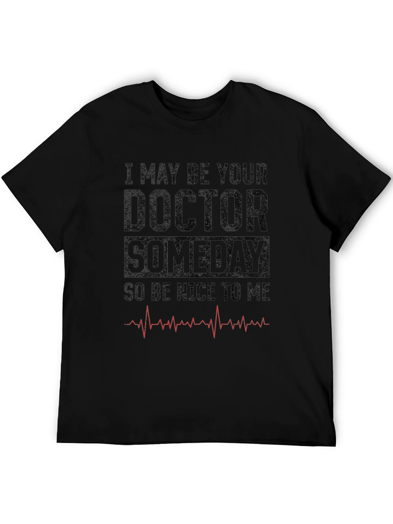 Black Future Doctor T-Shirt - Be Nice to Me! view 5