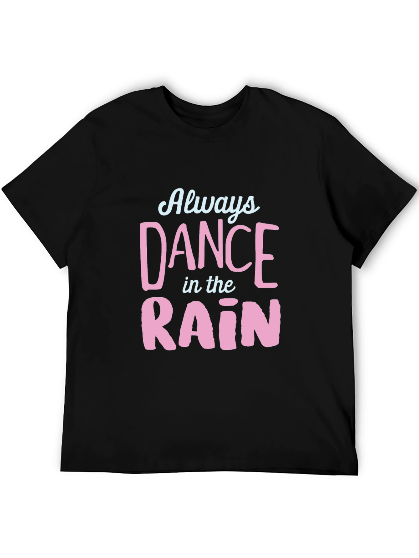 Black Dance in the Rain Black T-Shirt view 5