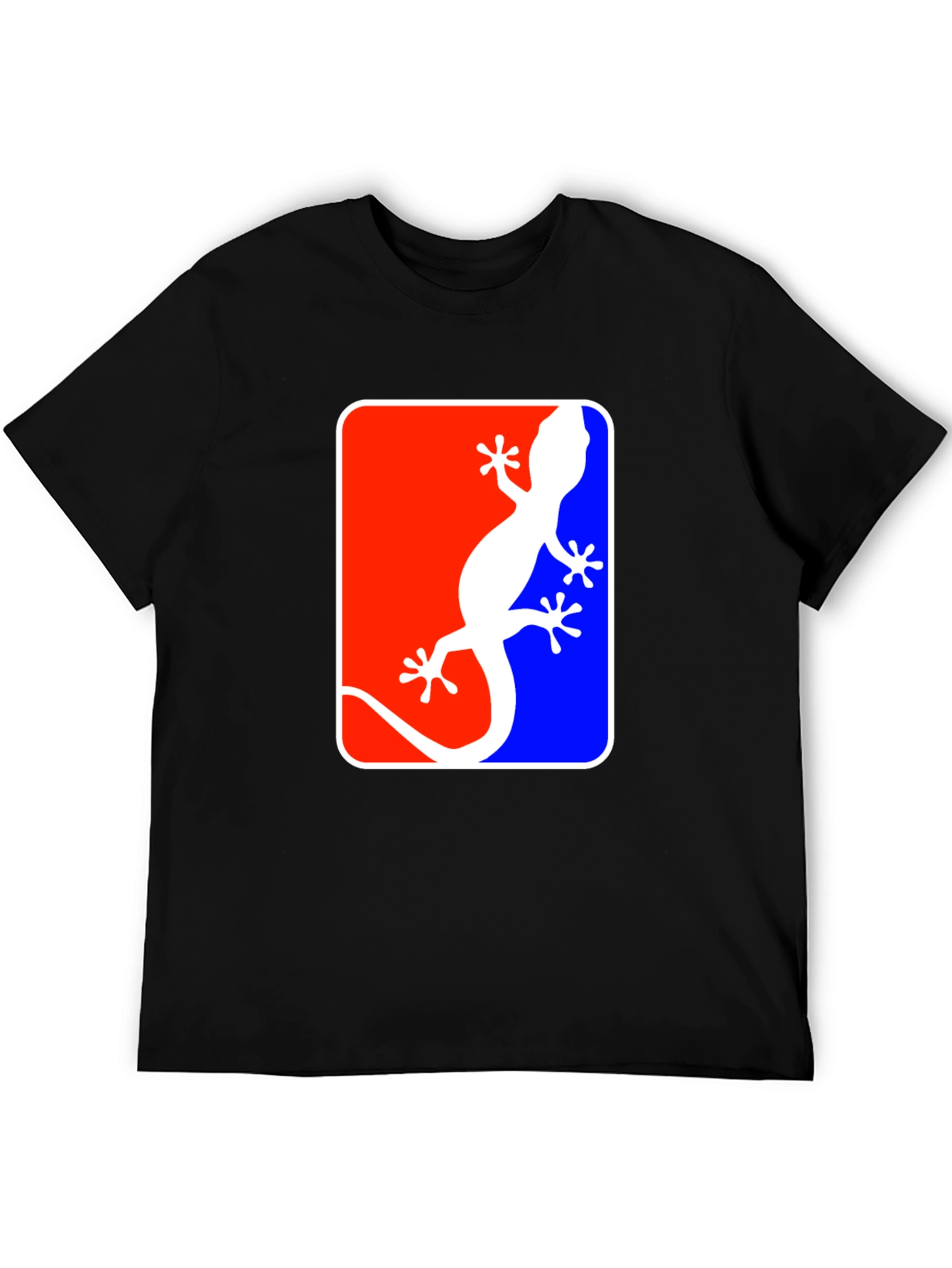 Black Gecko Logo T-Shirt - Red, White, & Blue view 5