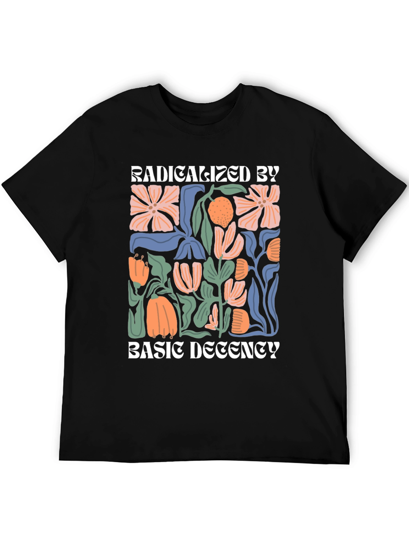 Radicalized By Basic Decency Graphic Tee - 5