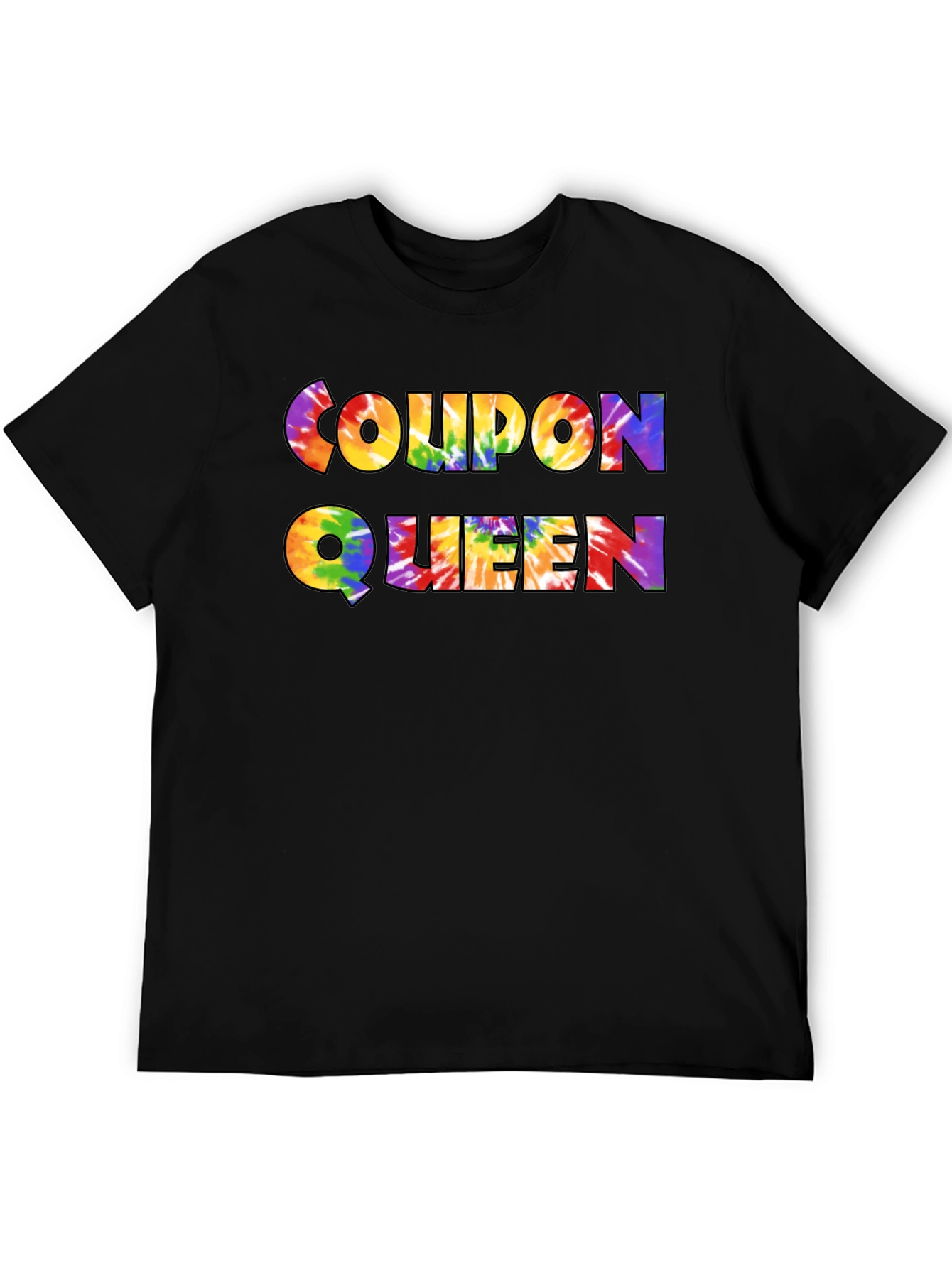 Coupon Queen Tie Dye Graphic Tee - Unisex - 5