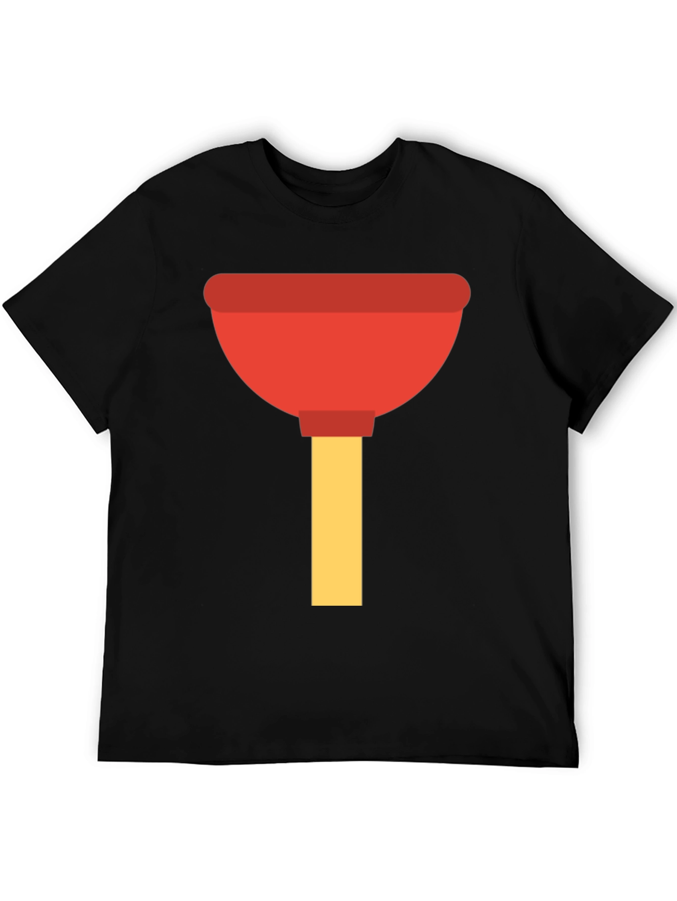 Black Plunger Graphic Tee - Fun & Functional! view 5