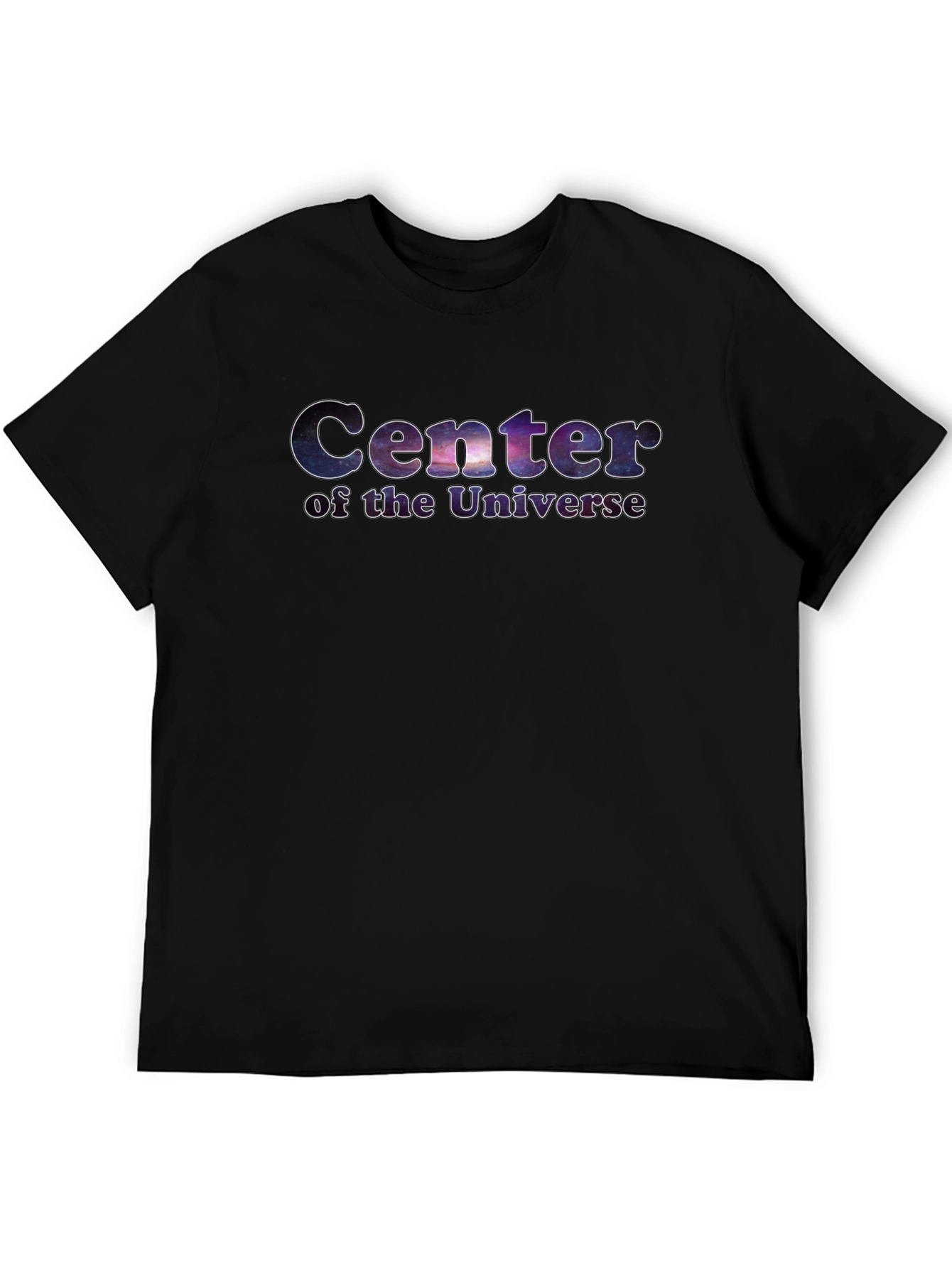 Black Center of the Universe Graphic Tee view 5