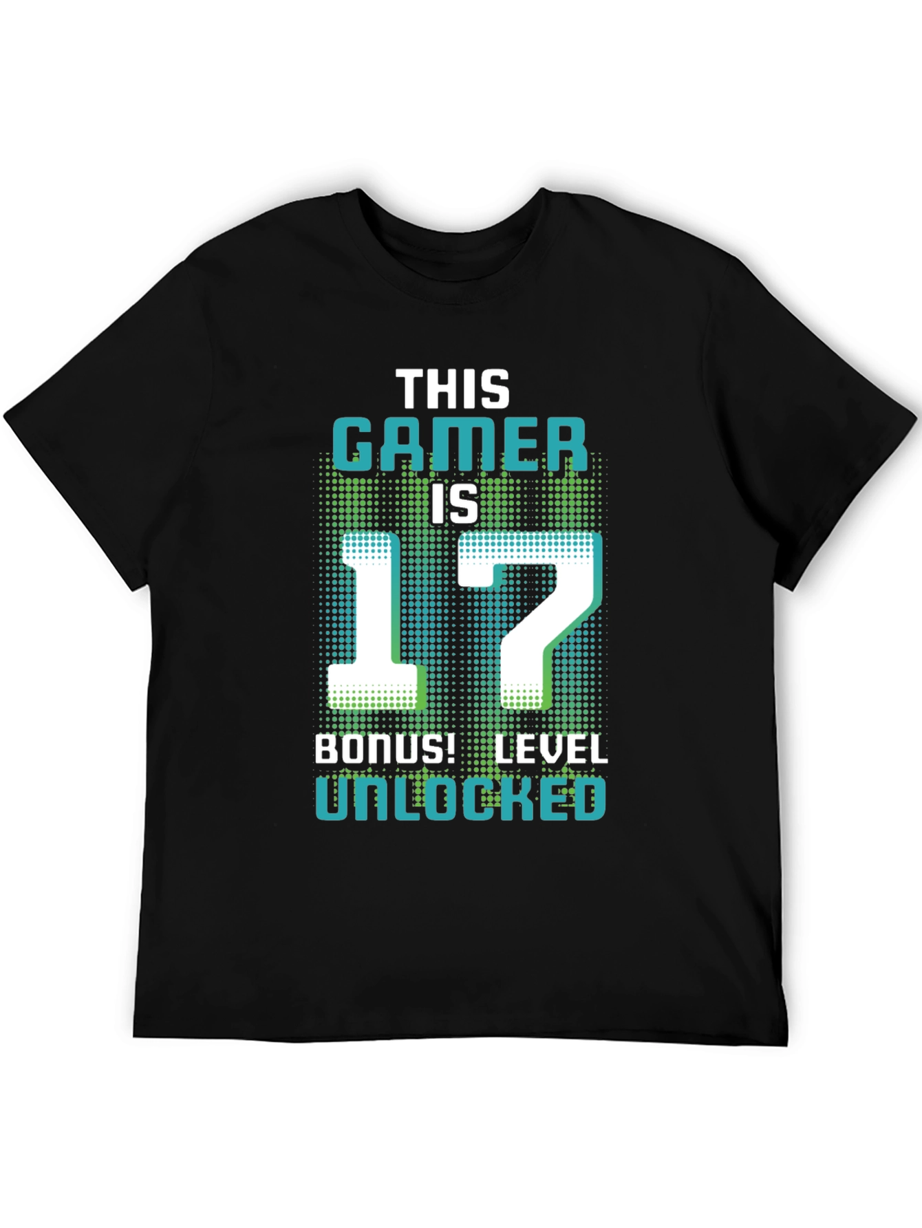 Black Level 17 Gamer T-Shirt - Birthday Bonus Unlocked view 5