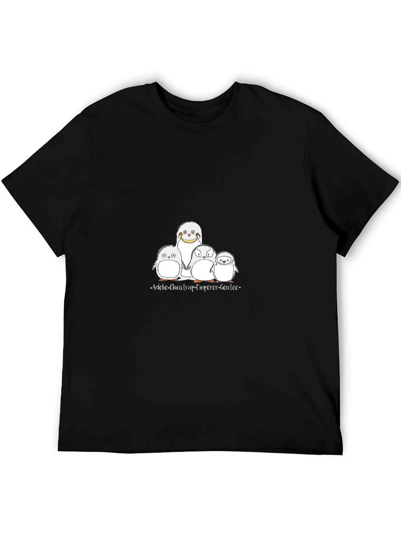 Black Penguin Family Graphic Tee view 5